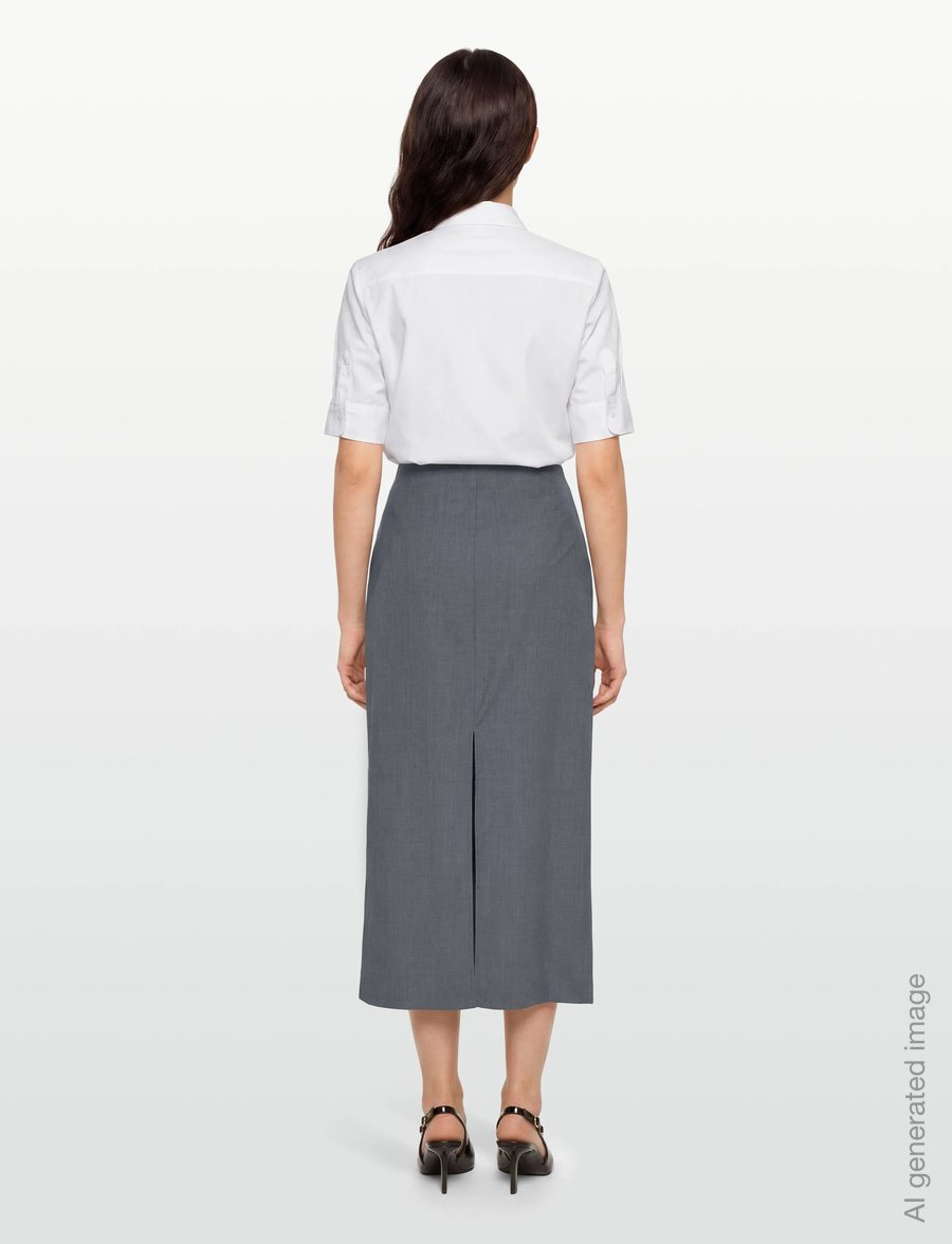 Day Birger et Mikkelsen - Lorelai - Classic Suiting - midi kjolar - ebony - 4