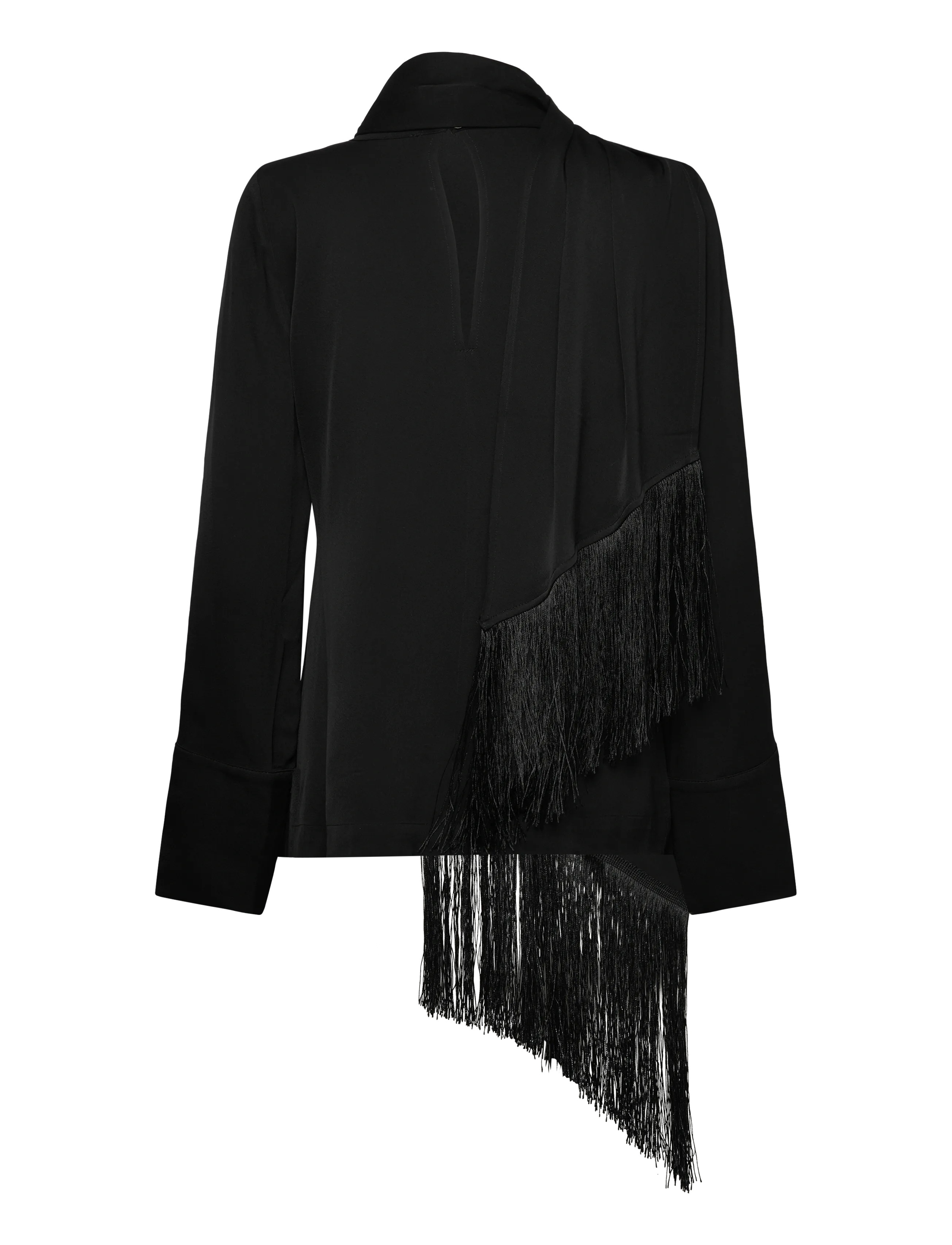 Day Birger et Mikkelsen - Rios - Matte Crepe - långärmade blusar - black - 2
