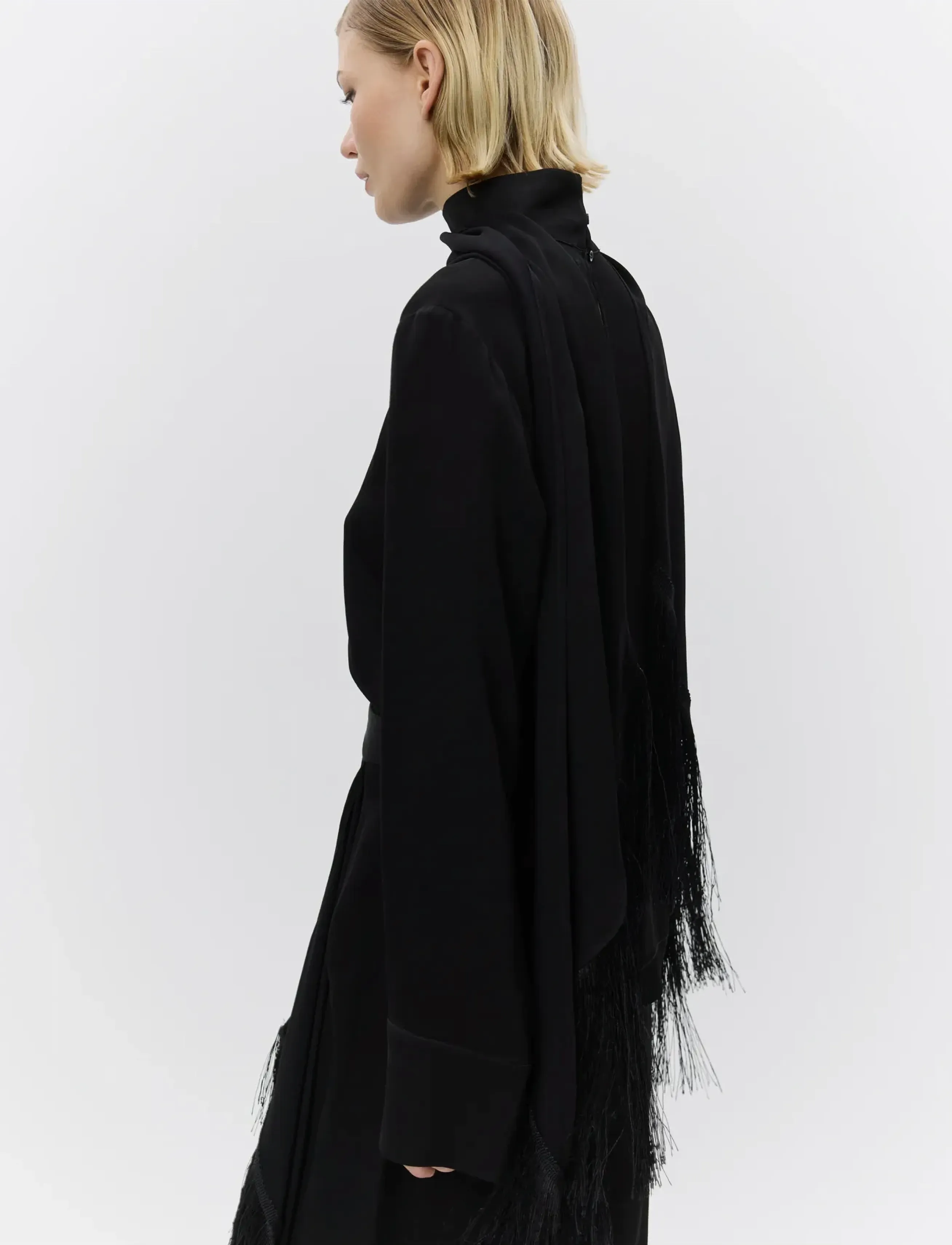 Day Birger et Mikkelsen Rios - Matte Crepe - Blusen - BLACK / black