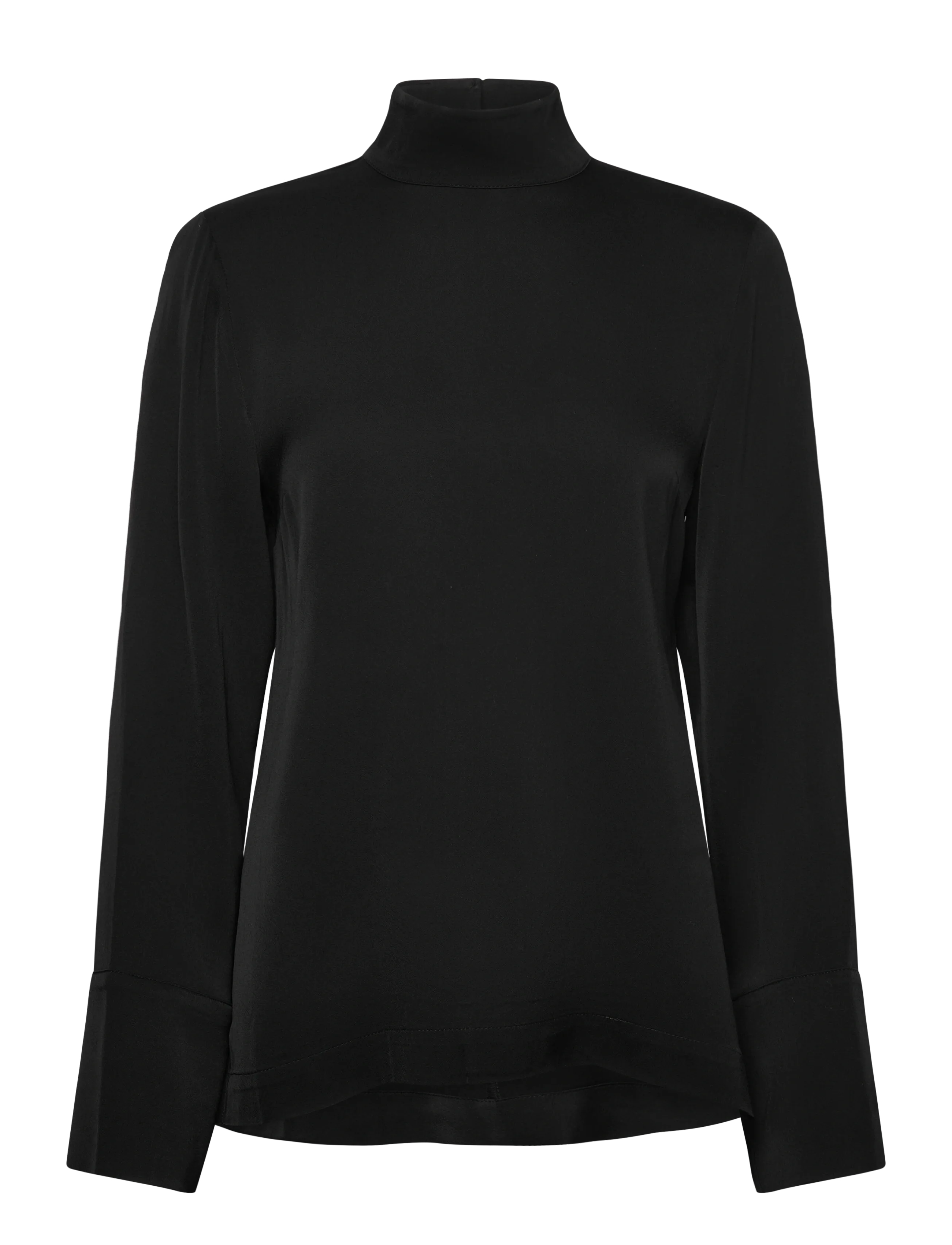 Day Birger et Mikkelsen - Rios - Matte Crepe - långärmade blusar - black - 3