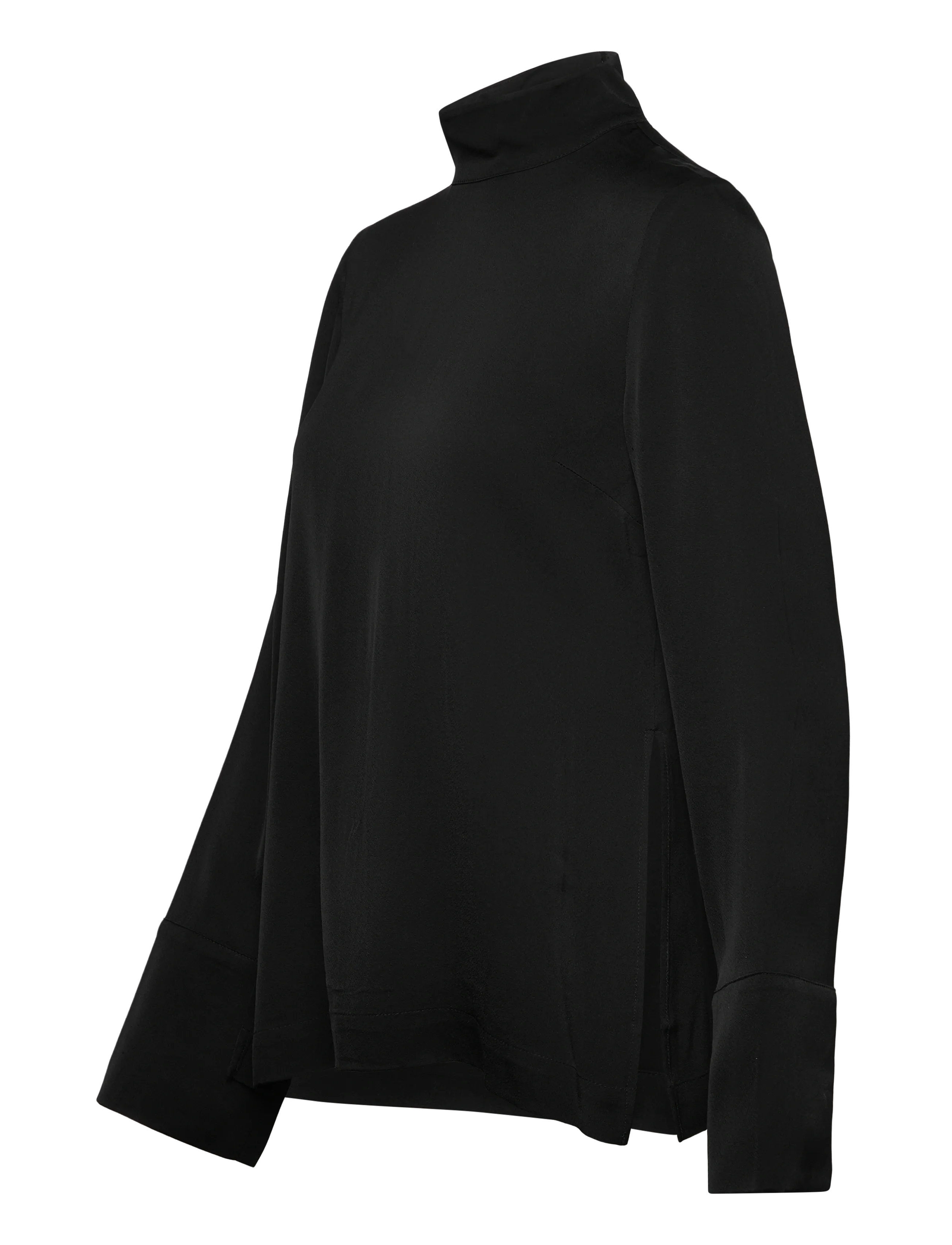 Day Birger et Mikkelsen - Rios - Matte Crepe - långärmade blusar - black - 5