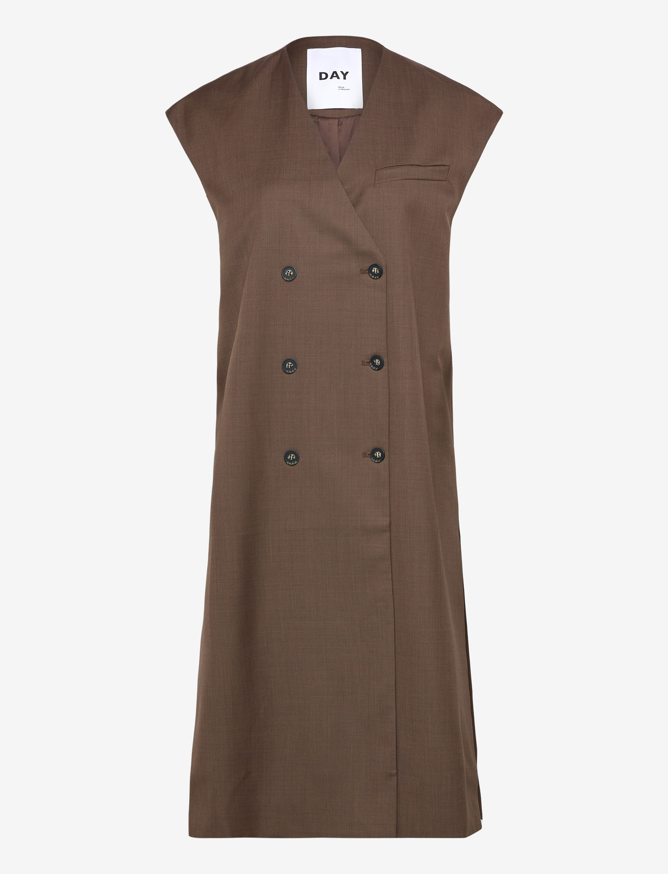 Day Birger et Mikkelsen - Rory - Classic Suiting - midi dresses - wren melange - 0