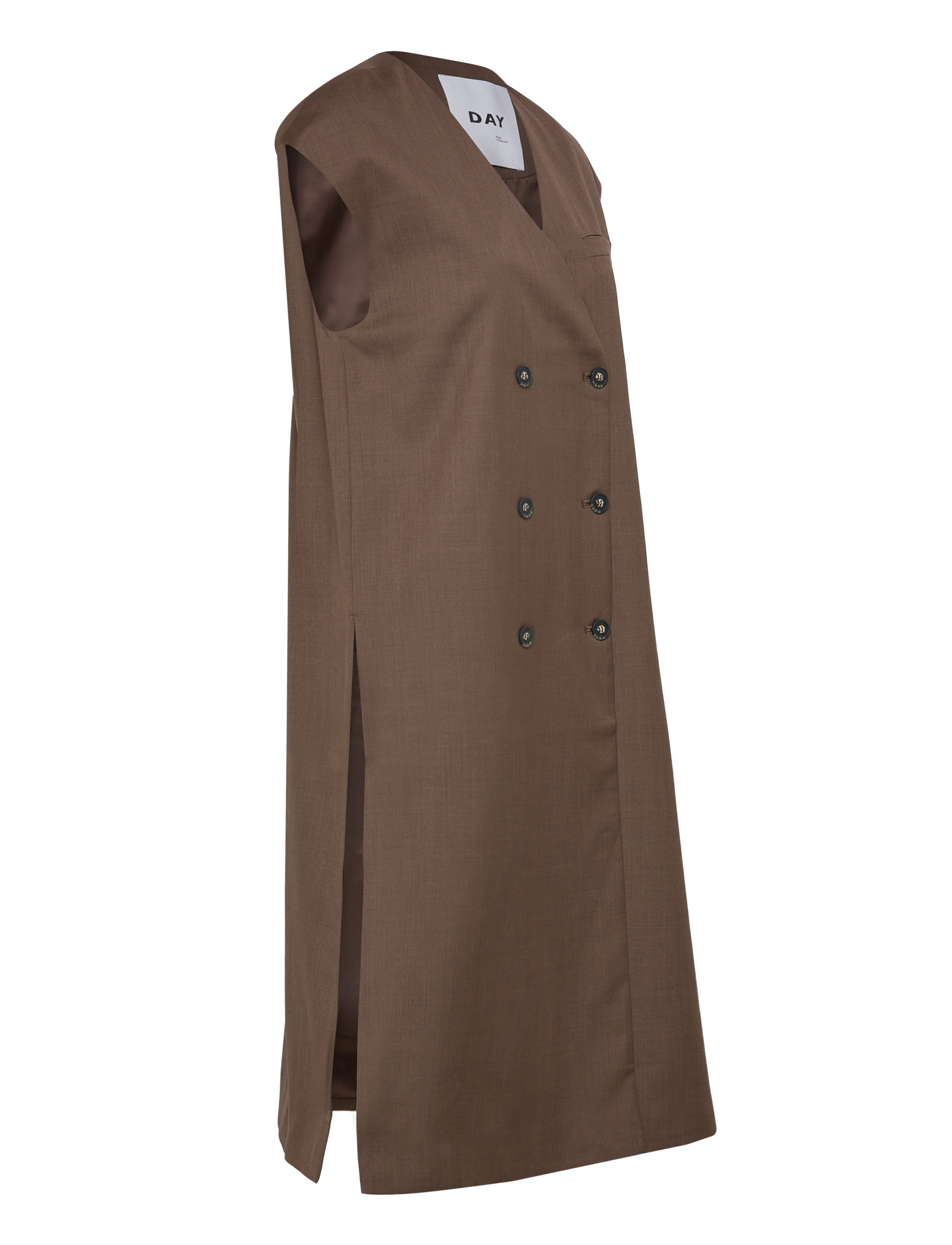 Day Birger et Mikkelsen - Rory - Classic Suiting - midi dresses - wren melange - 2