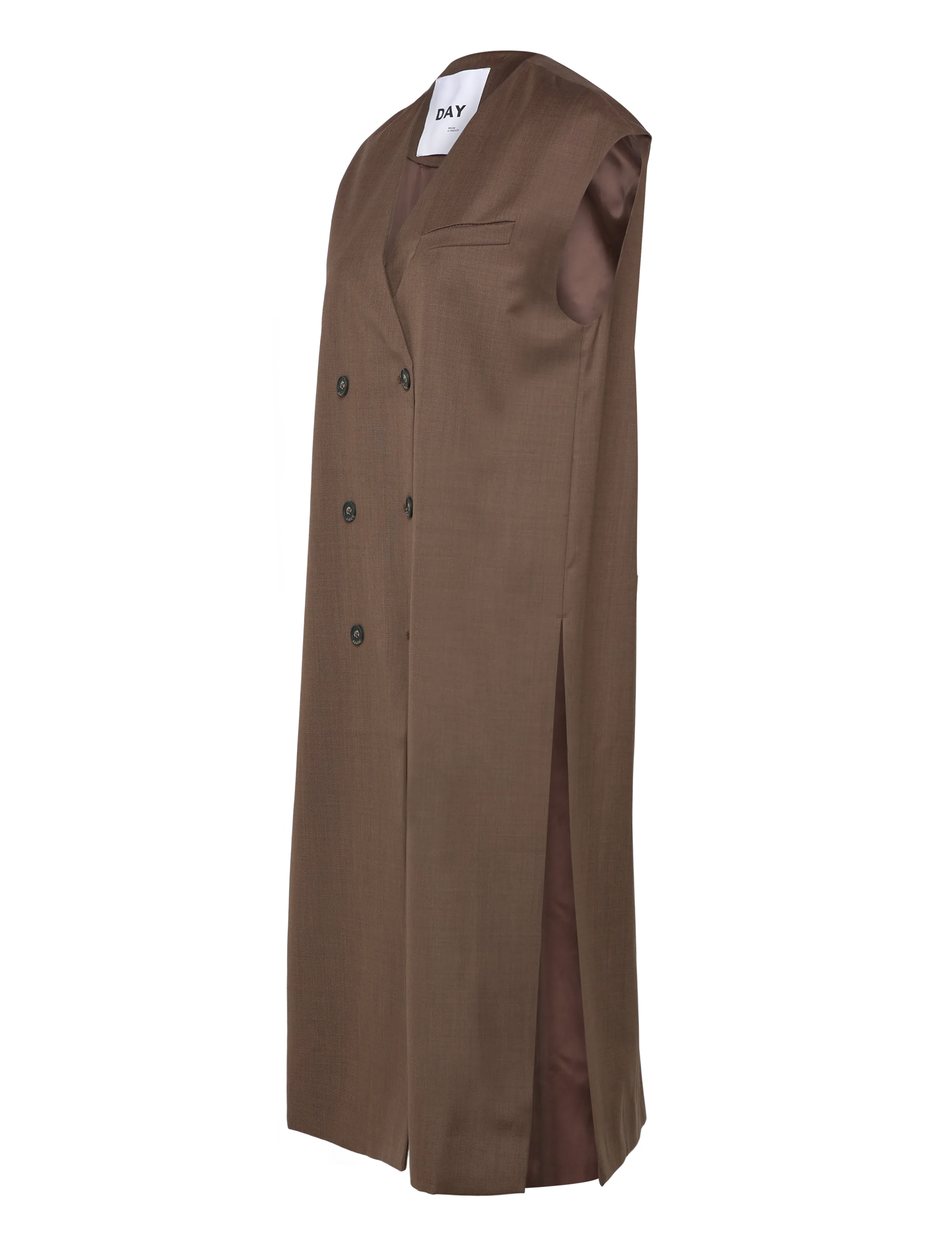 Day Birger et Mikkelsen - Rory - Classic Suiting - midi dresses - wren melange - 3