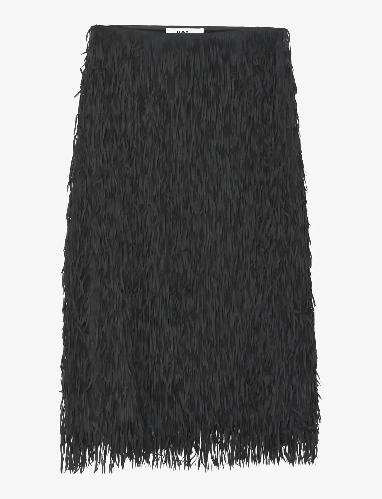 Day Birger et Mikkelsen - Sabrina - Delicate Fringes - midi-röcke - black - 1