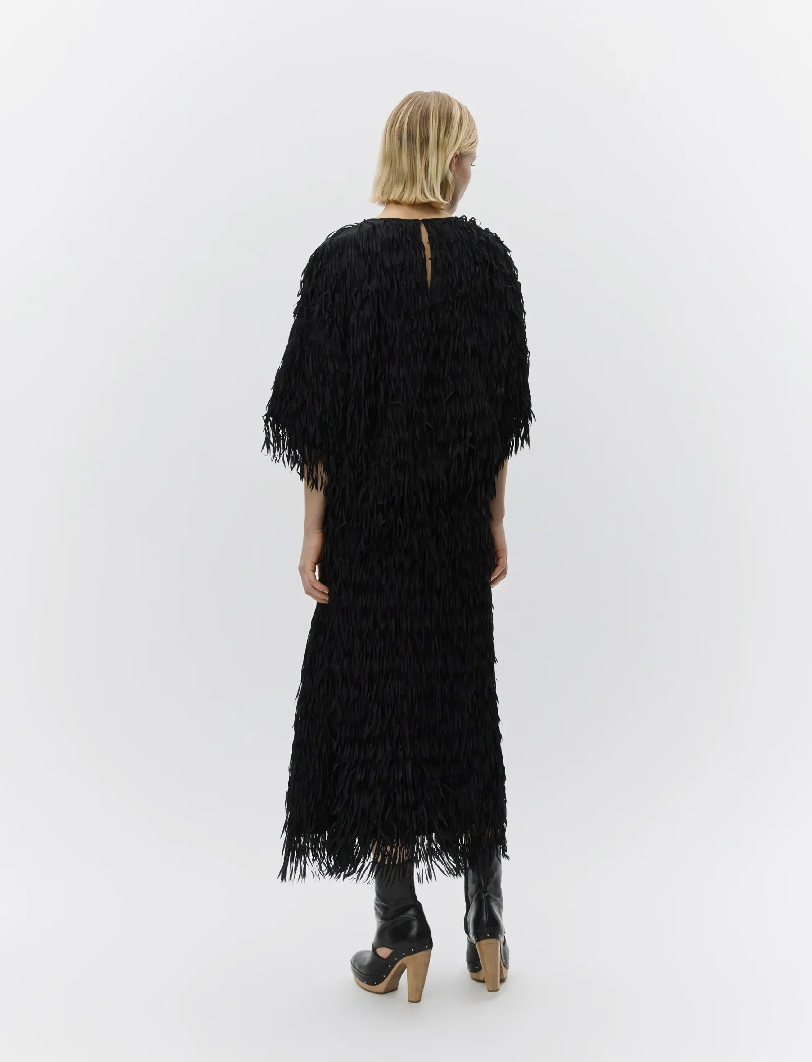 Day Birger et Mikkelsen - Sabrina - Delicate Fringes - midiseelikud - black - 2
