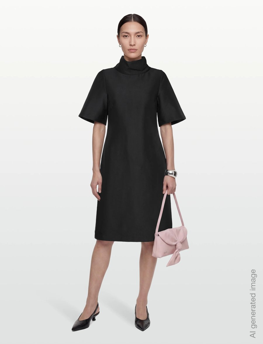 Day Birger et Mikkelsen - Sigrid - Shiny Suiting - cocktailkleider - black - 0