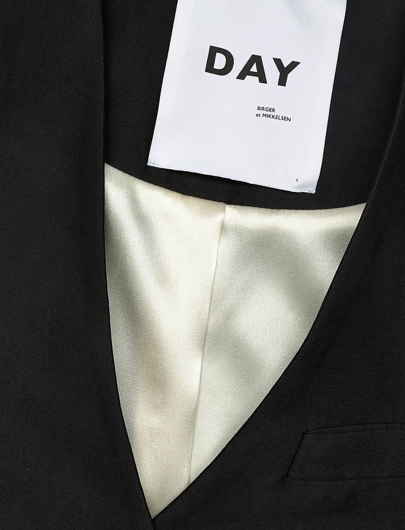 Day Birger et Mikkelsen - Sookie - Shiny Suiting - cropped-blazer - black - 4