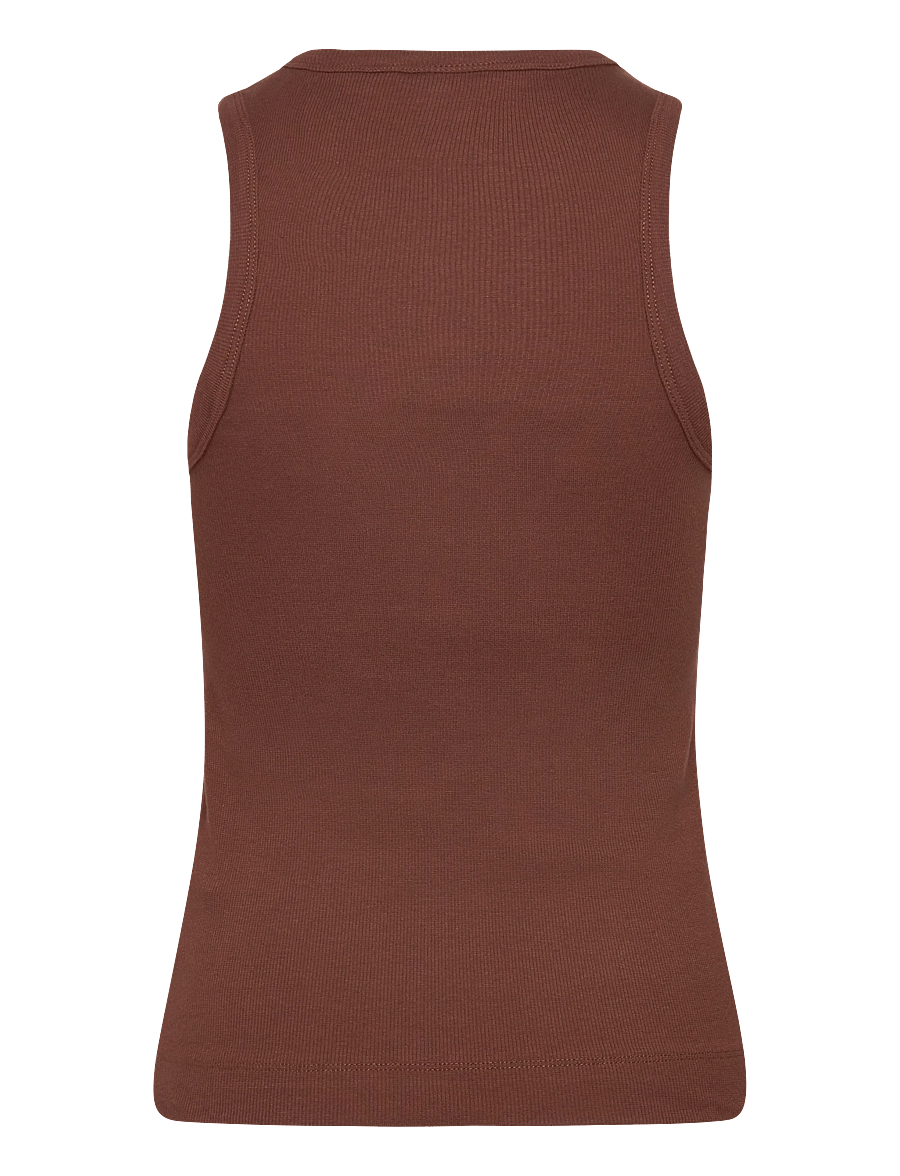 Day Birger et Mikkelsen - Alisson - Classic Rib - Ärmellose tops - potting soil - 1