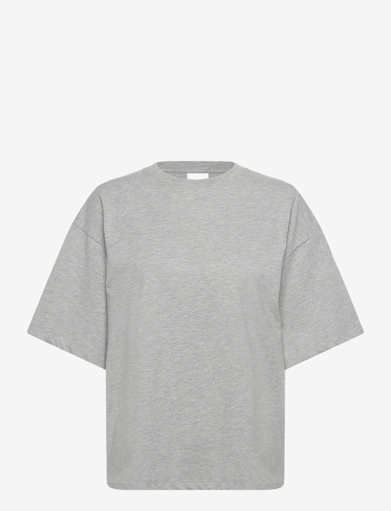 Day Birger et Mikkelsen - Drew - Heavy Jersey - t-shirts - light grey melange - 0