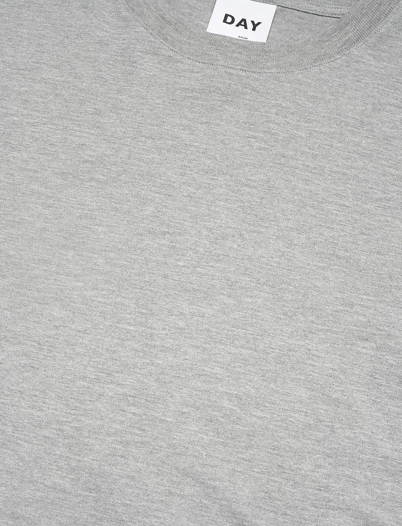 Day Birger et Mikkelsen - Drew - Heavy Jersey - t-shirts - light grey melange - 2