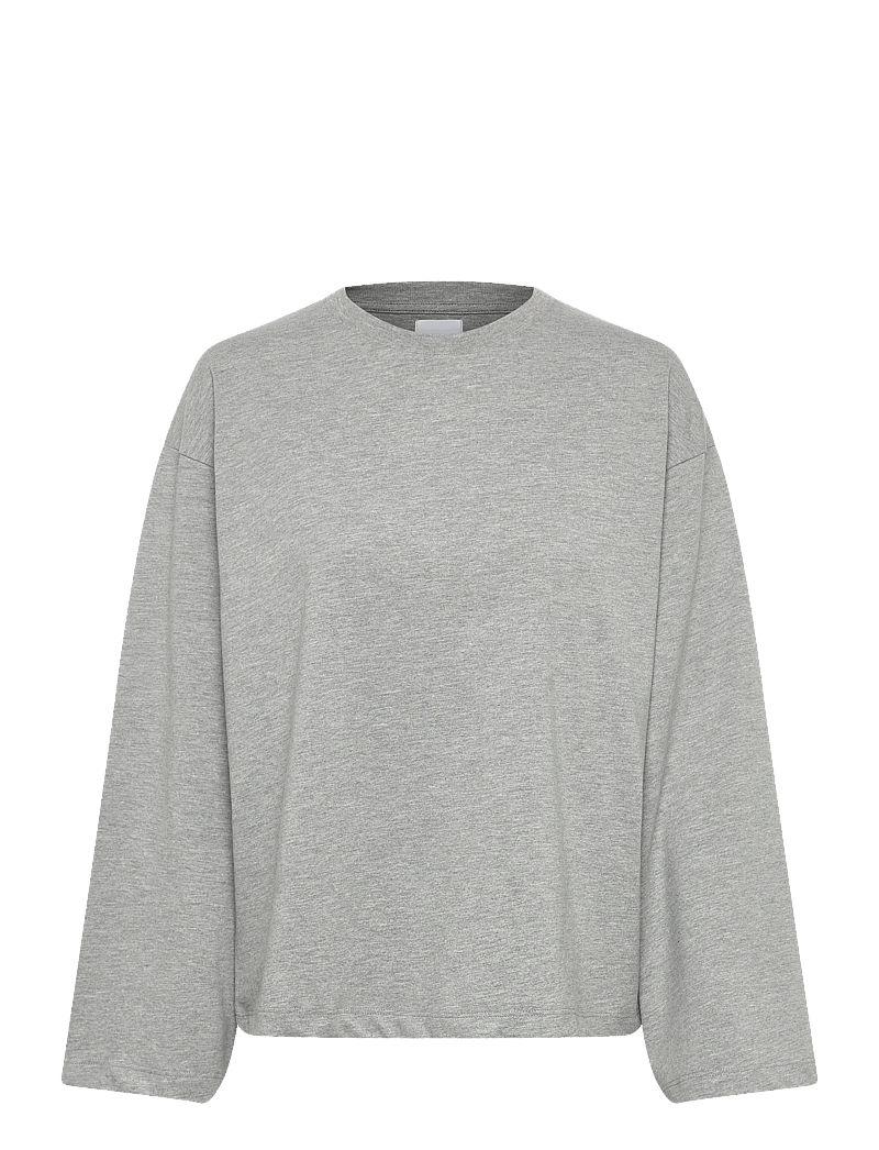 Day Birger et Mikkelsen - Golda - Heavy Jersey - sweatshirts & hoodies - light grey melange - 0