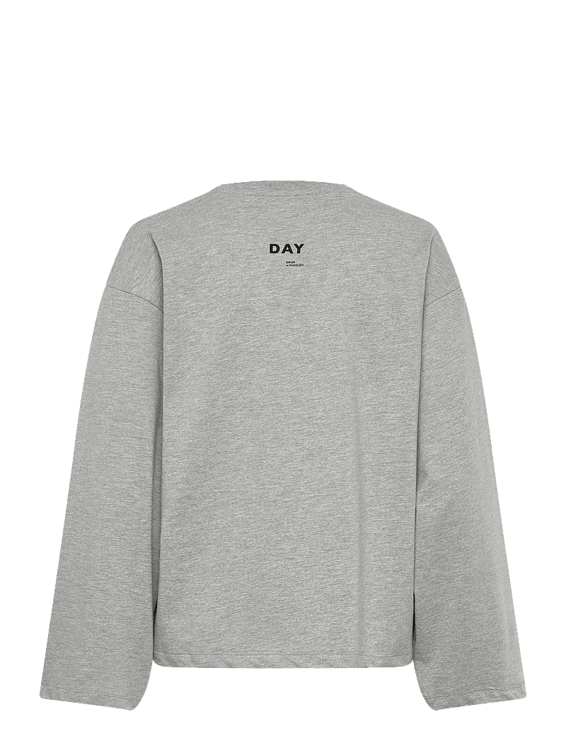 Day Birger et Mikkelsen - Golda - Heavy Jersey - sweatshirts & hoodies - light grey melange - 1