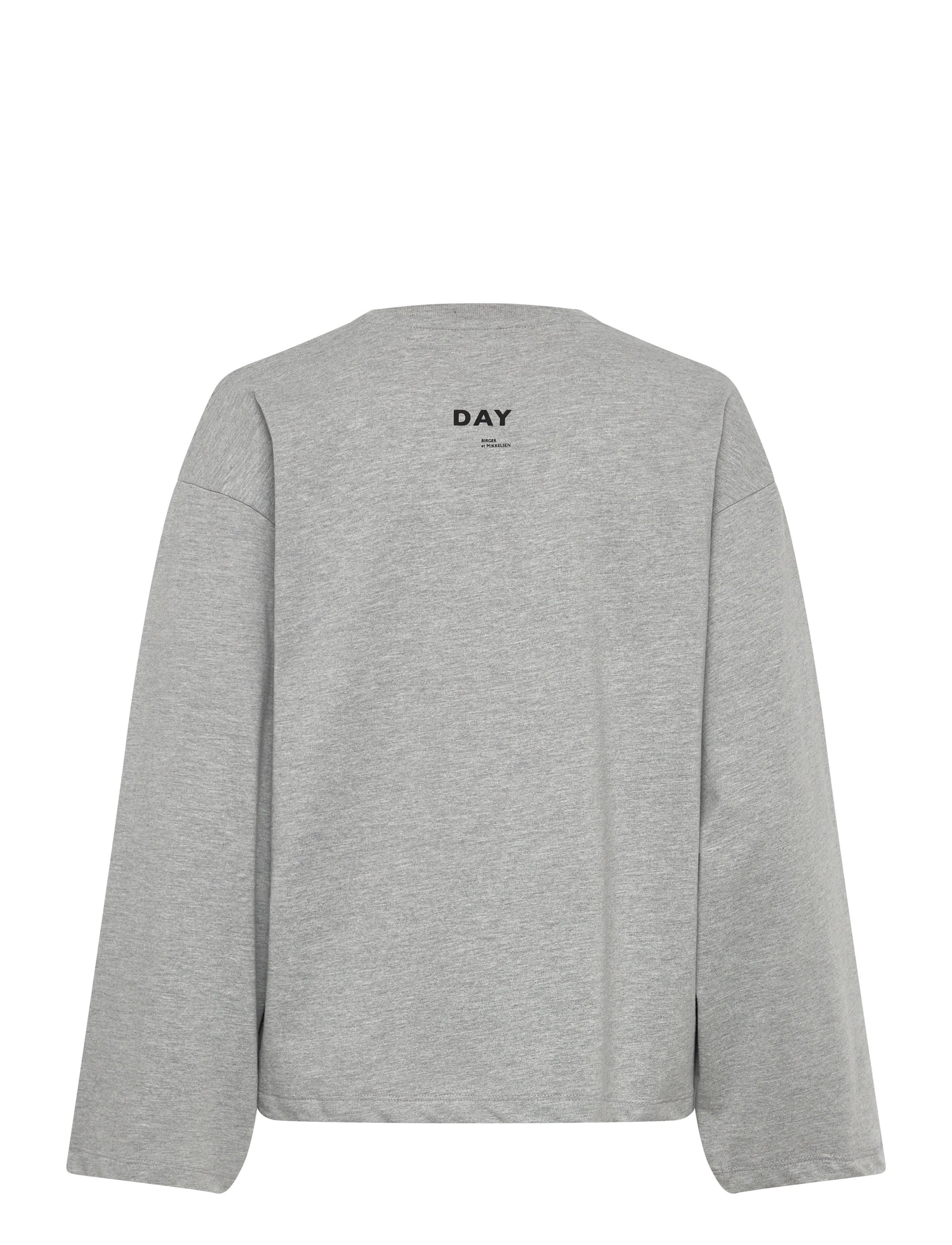 Day Birger et Mikkelsen - Golda - Heavy Jersey - sweatshirts & hoodies - light grey melange - 2