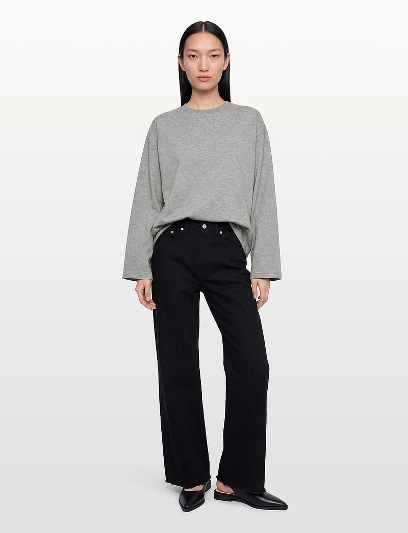 Day Birger et Mikkelsen - Golda - Heavy Jersey - sweatshirts & hættetrøjer - light grey melange - 0