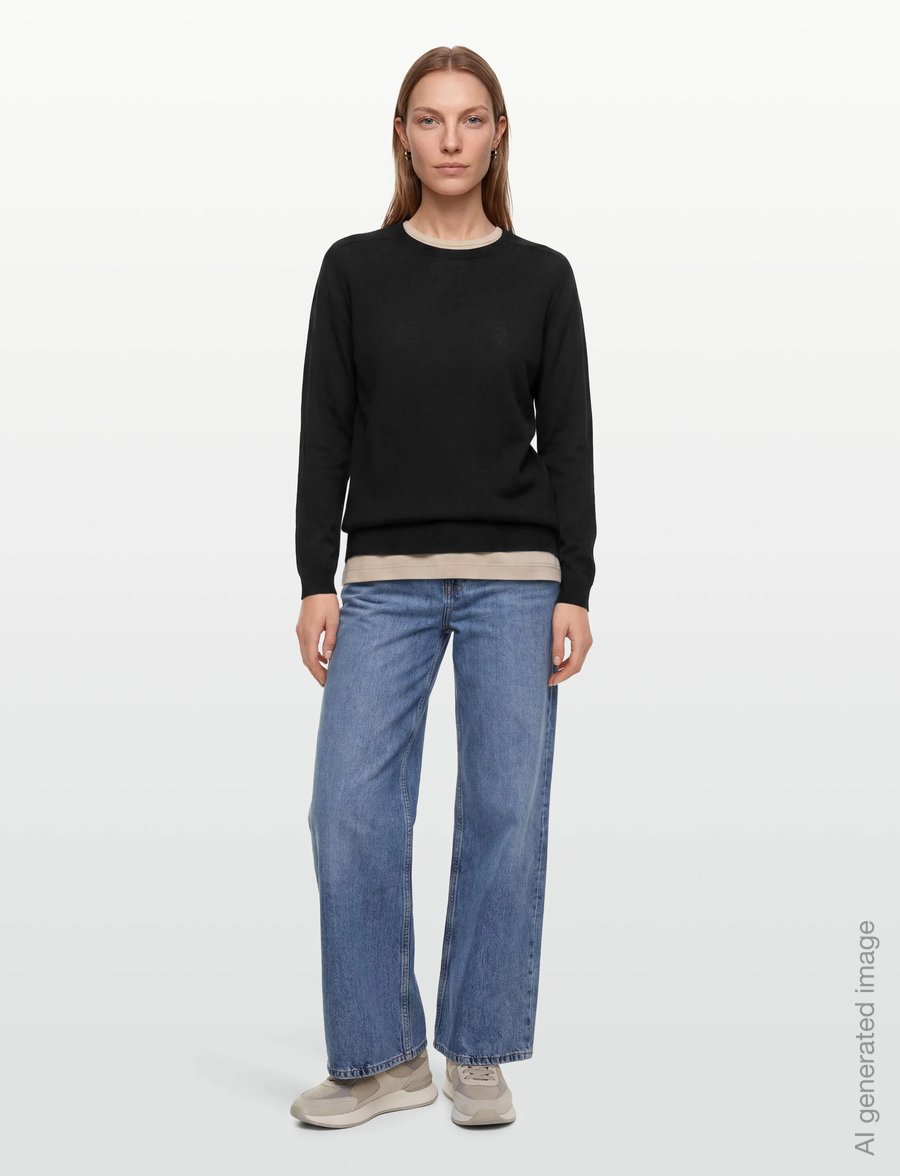 Day Birger et Mikkelsen - Annabelle king - Daily Elements - pullover - black - 0