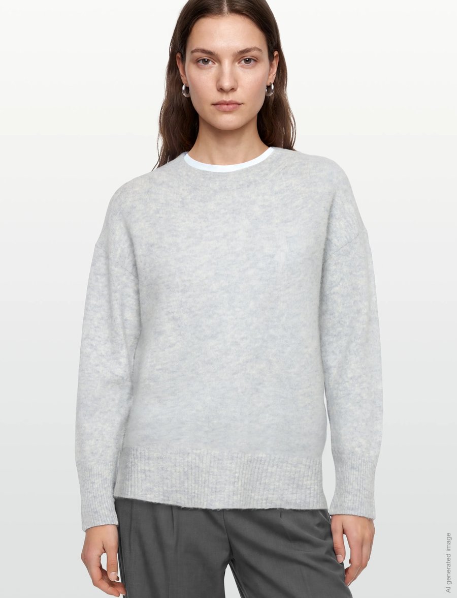 Day Birger et Mikkelsen - Dooly - Cozy Days - pullover - cashmere blue - 3