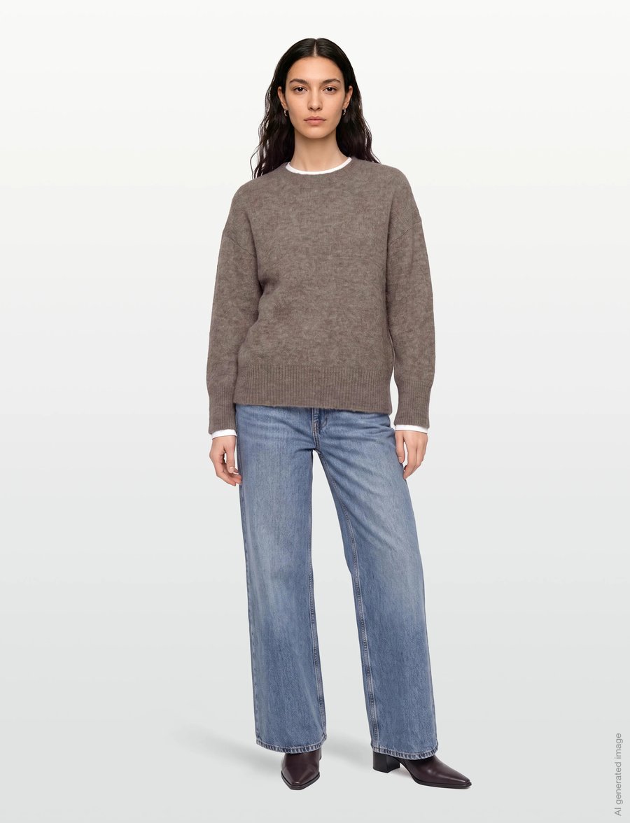 Day Birger et Mikkelsen - Dooly - Cozy Days - pullover - wren melange - 0