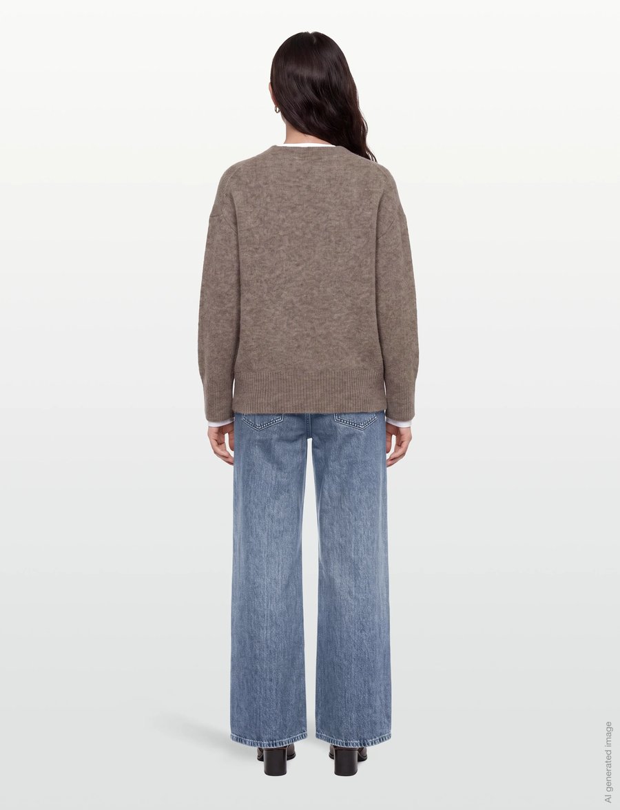 Day Birger et Mikkelsen - Dooly - Cozy Days - pullover - wren melange - 4