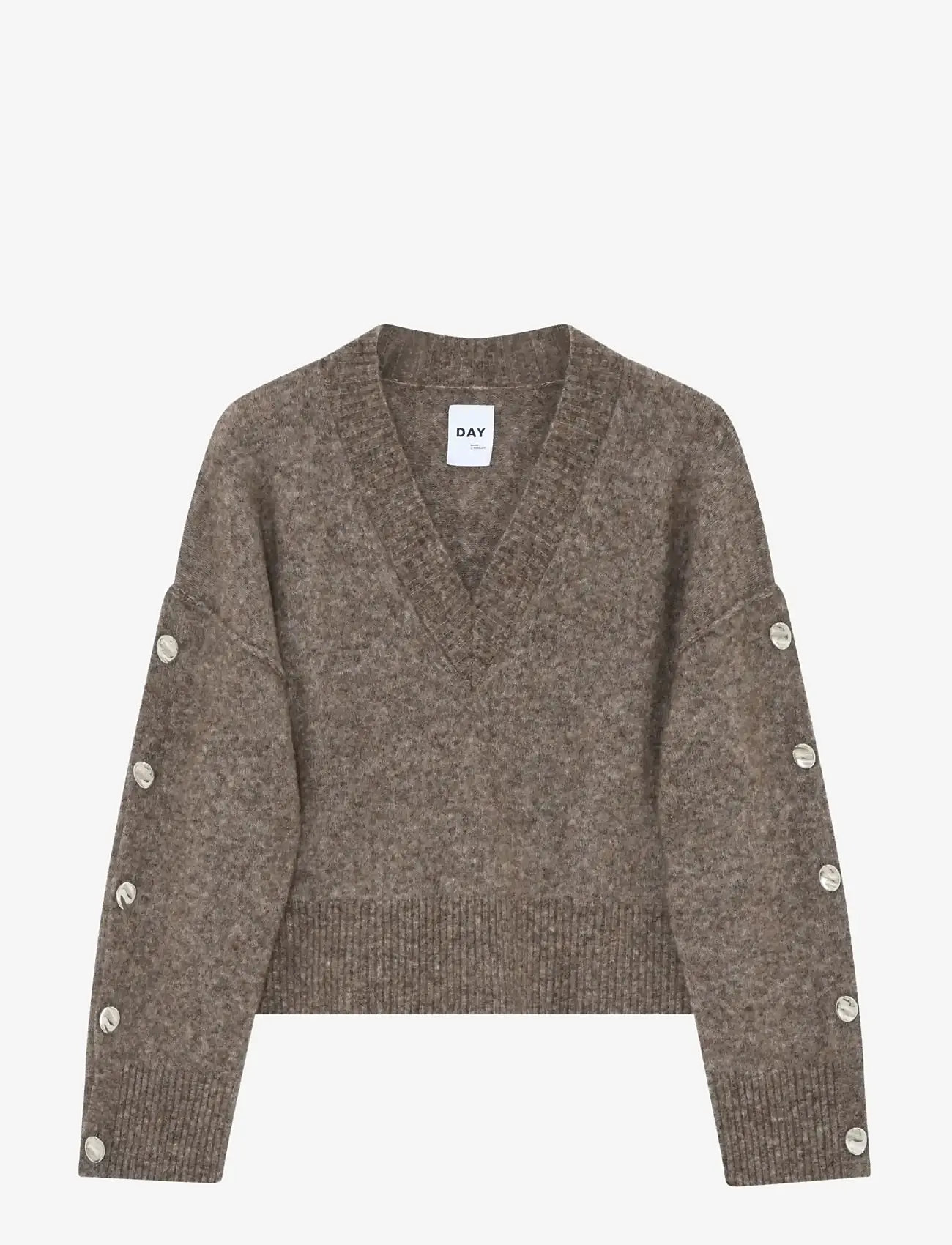 Day Birger et Mikkelsen - Solange - Cozy Days - sweaters - wren melange - 1