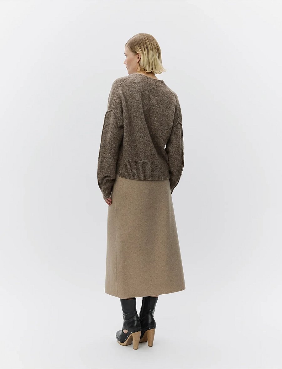 Day Birger et Mikkelsen - Solange - Cozy Days - striktrøjer - wren melange - 3