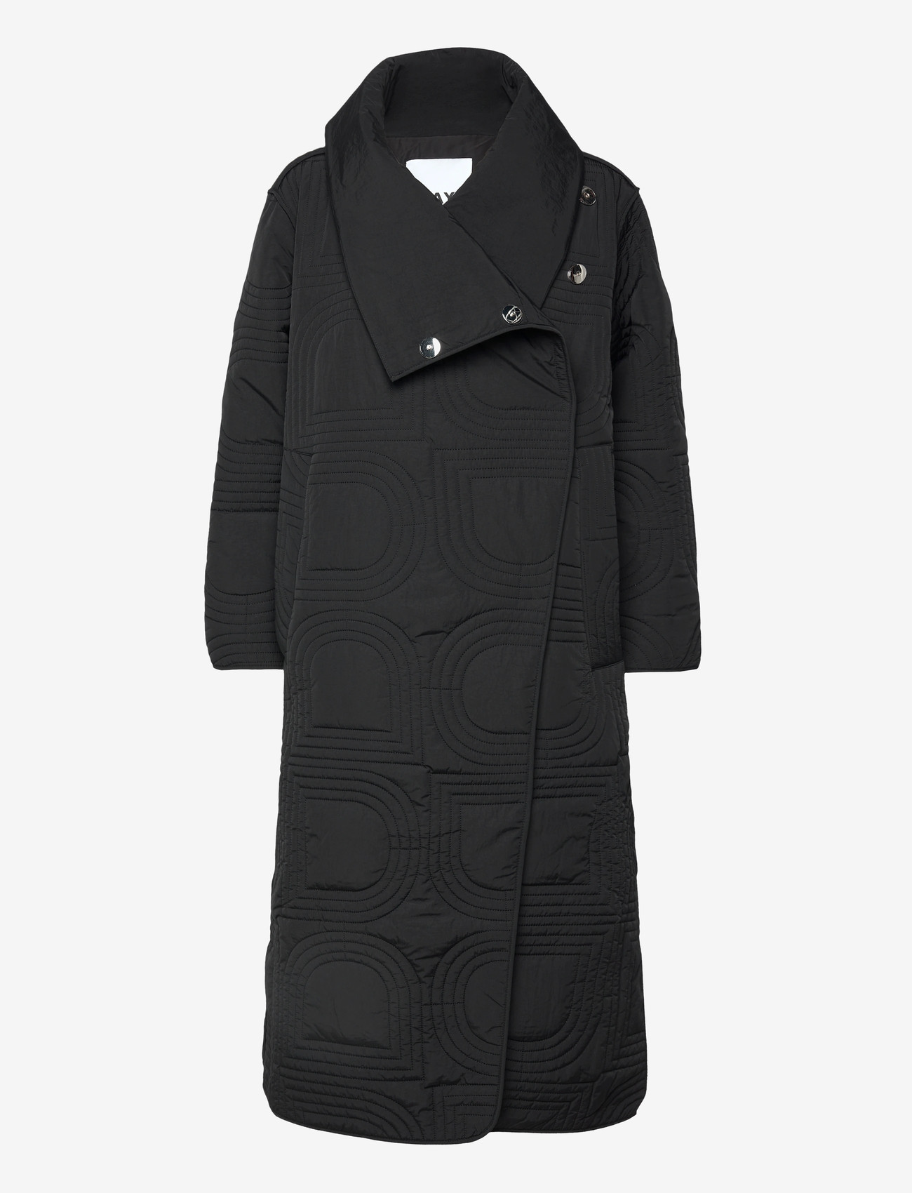 Day Birger et Mikkelsen - Teme - Rhombus Quilt - uldfrakker - black - 2