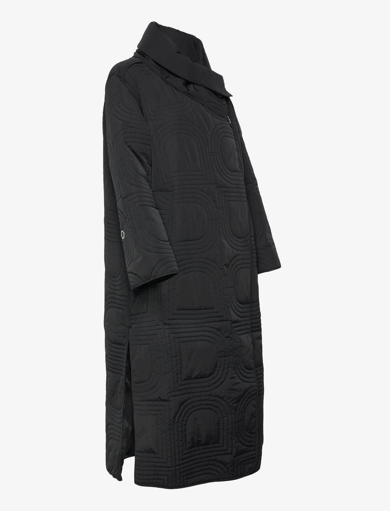 Day Birger et Mikkelsen - Teme - Rhombus Quilt - uldfrakker - black - 4