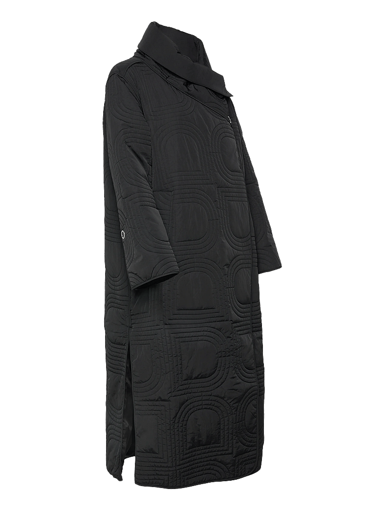 Day Birger et Mikkelsen - Teme - Rhombus Quilt - wollmäntel - black - 4