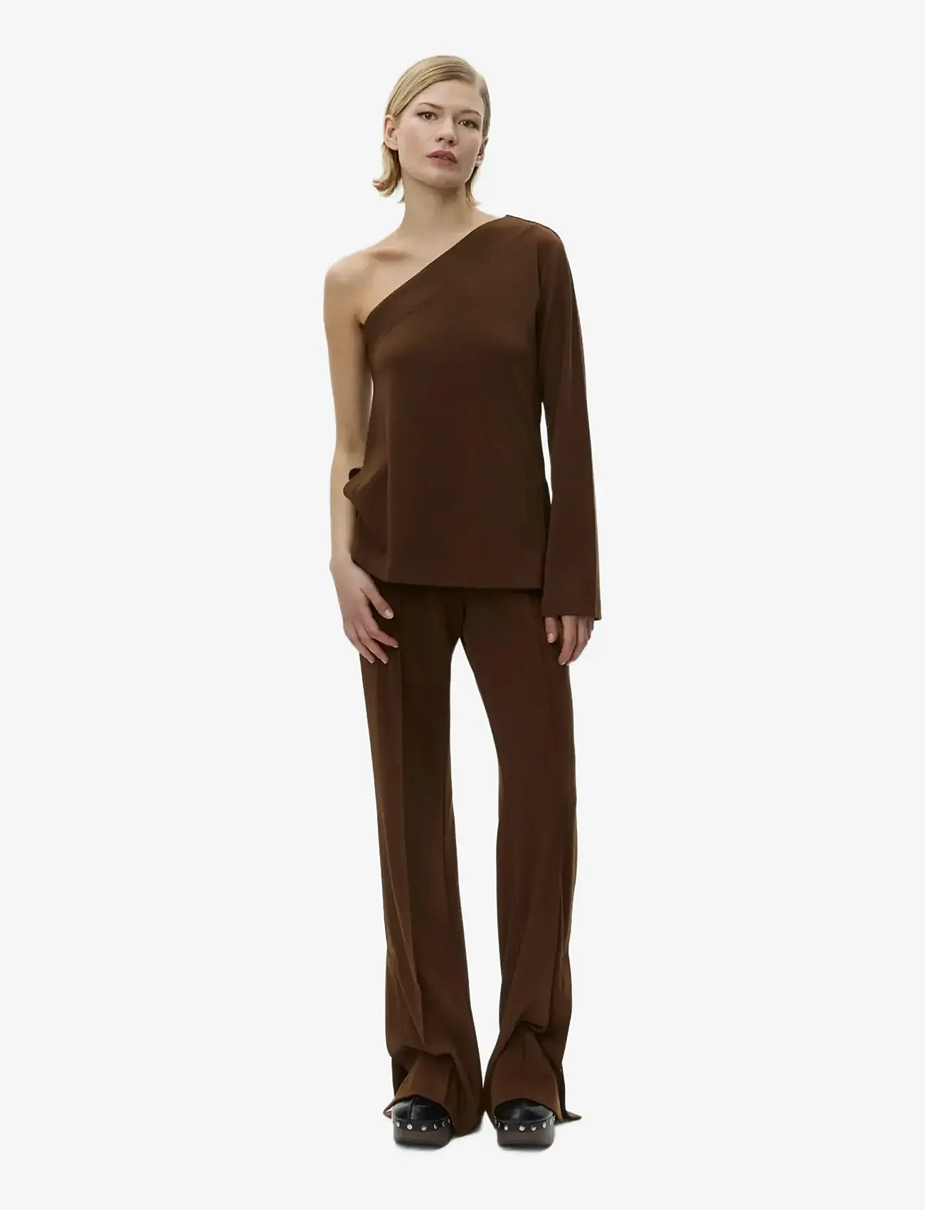 Day Birger et Mikkelsen - Monique - All Day Jersey - særlige begivenheder - potting soil - 1