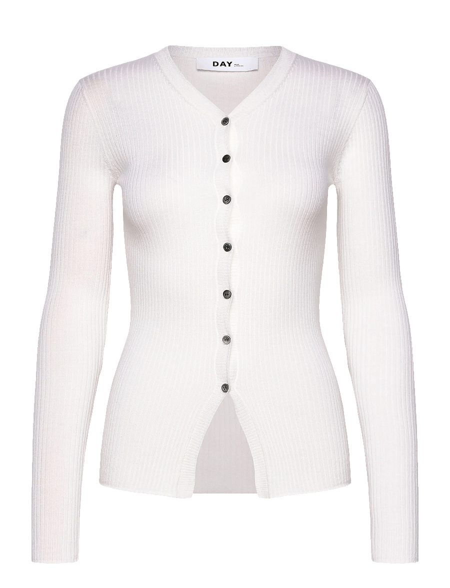 Day Birger et Mikkelsen - Dixon - daily elements - strickjacken - ivory shade - 1