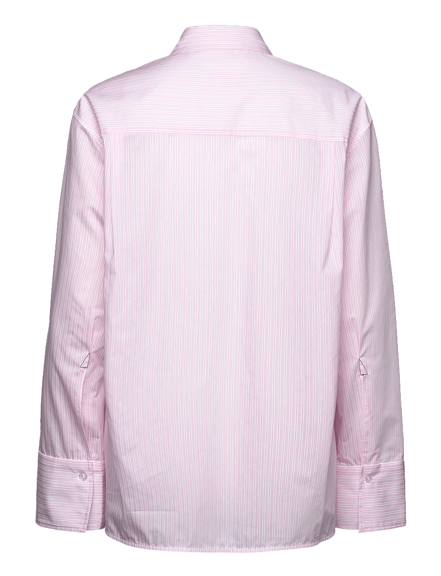 Day Birger et Mikkelsen - Mac - Classic Stripe RD - long-sleeved shirts - pink-a-boo - 1