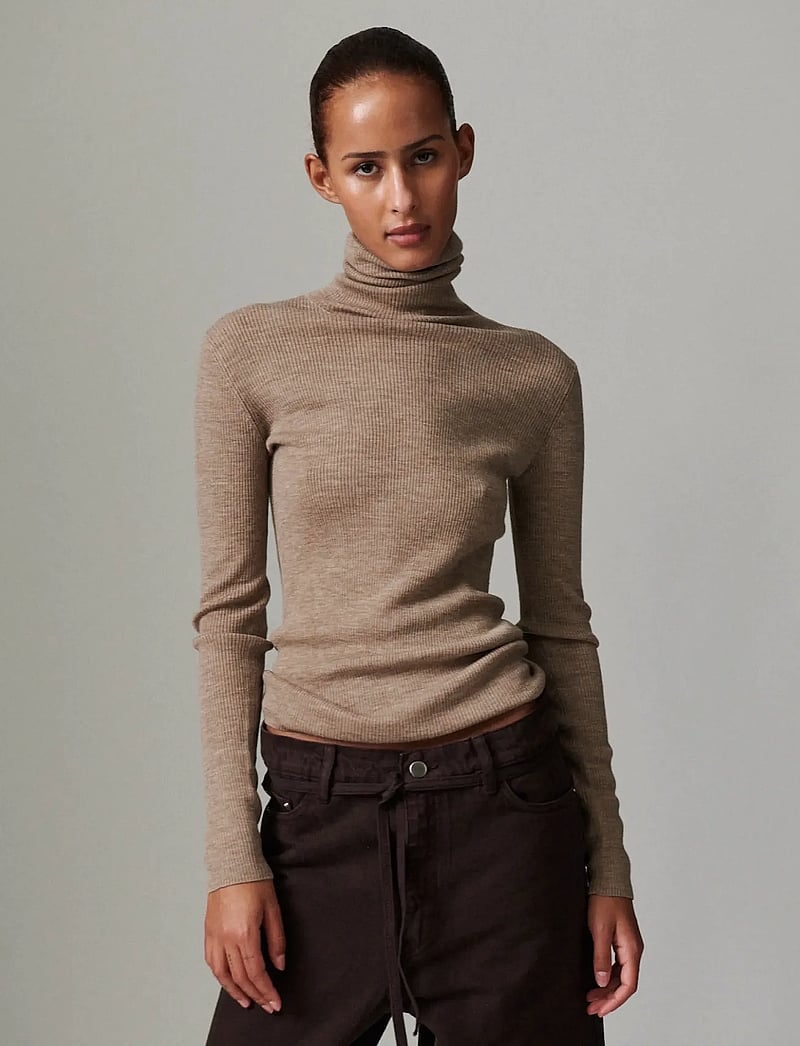 Day Birger et Mikkelsen - Sierra - Daily Elements - rullekraver - beige melange - 2