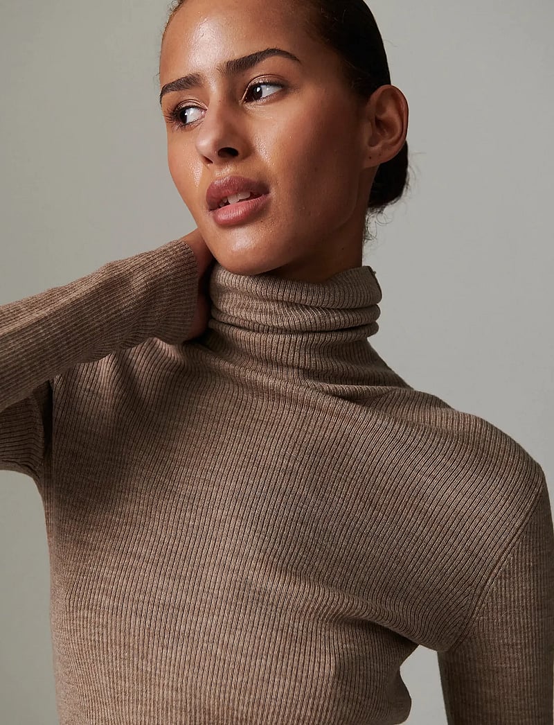 Day Birger et Mikkelsen - Sierra - Daily Elements - rullekraver - beige melange - 4