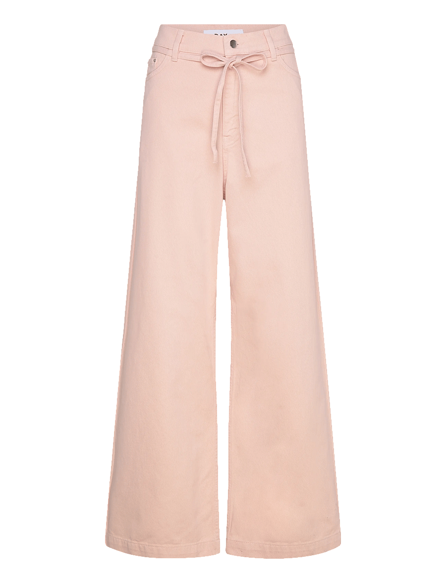 Day Birger et Mikkelsen - Elijah - Dusty Rose Denim - hosen mit weitem bein - pink-a-boo - 1