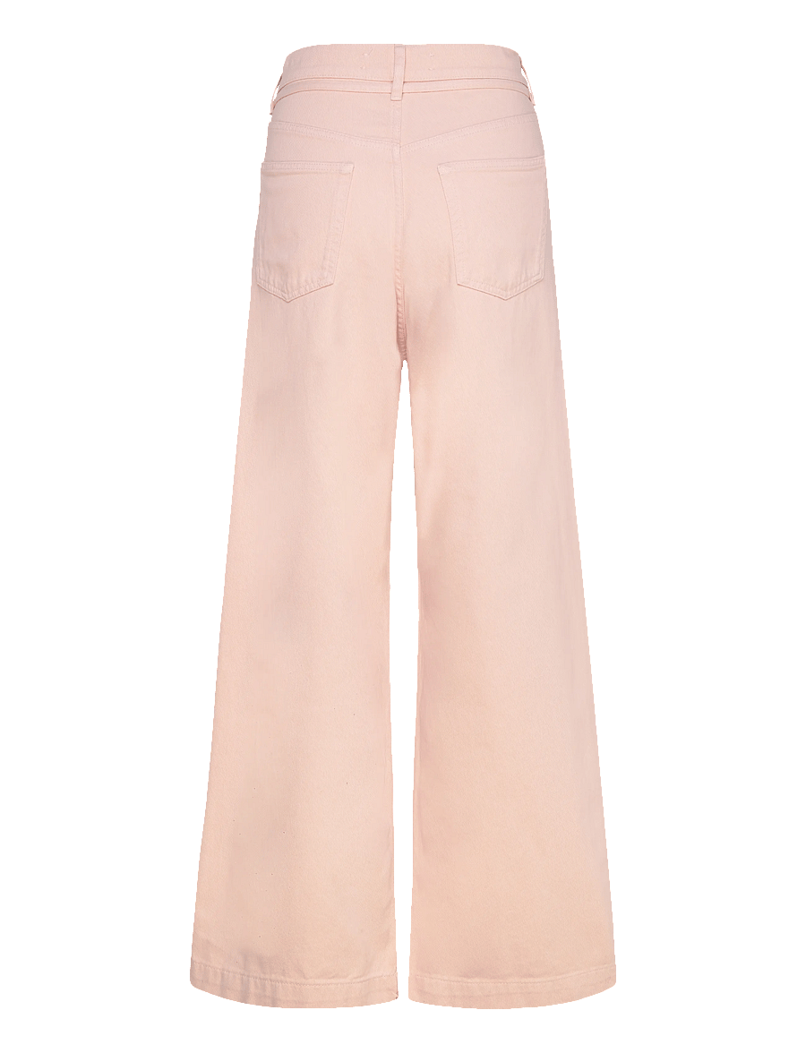 Day Birger et Mikkelsen - Elijah - Dusty Rose Denim - hosen mit weitem bein - pink-a-boo - 2