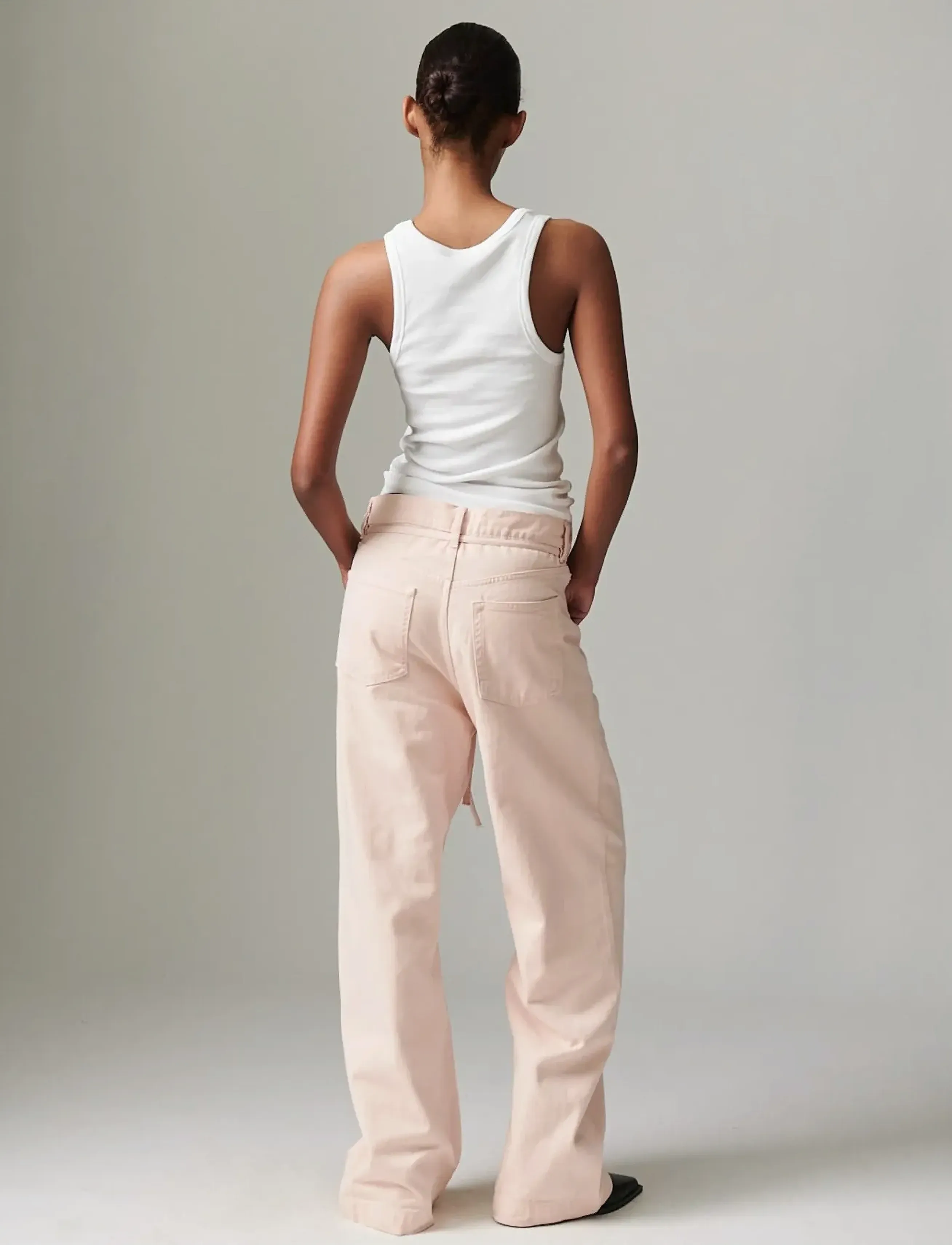 Day Birger et Mikkelsen Elijah Dusty Rose Denim, 38, Jeans, Rosa - Wide, Frauen