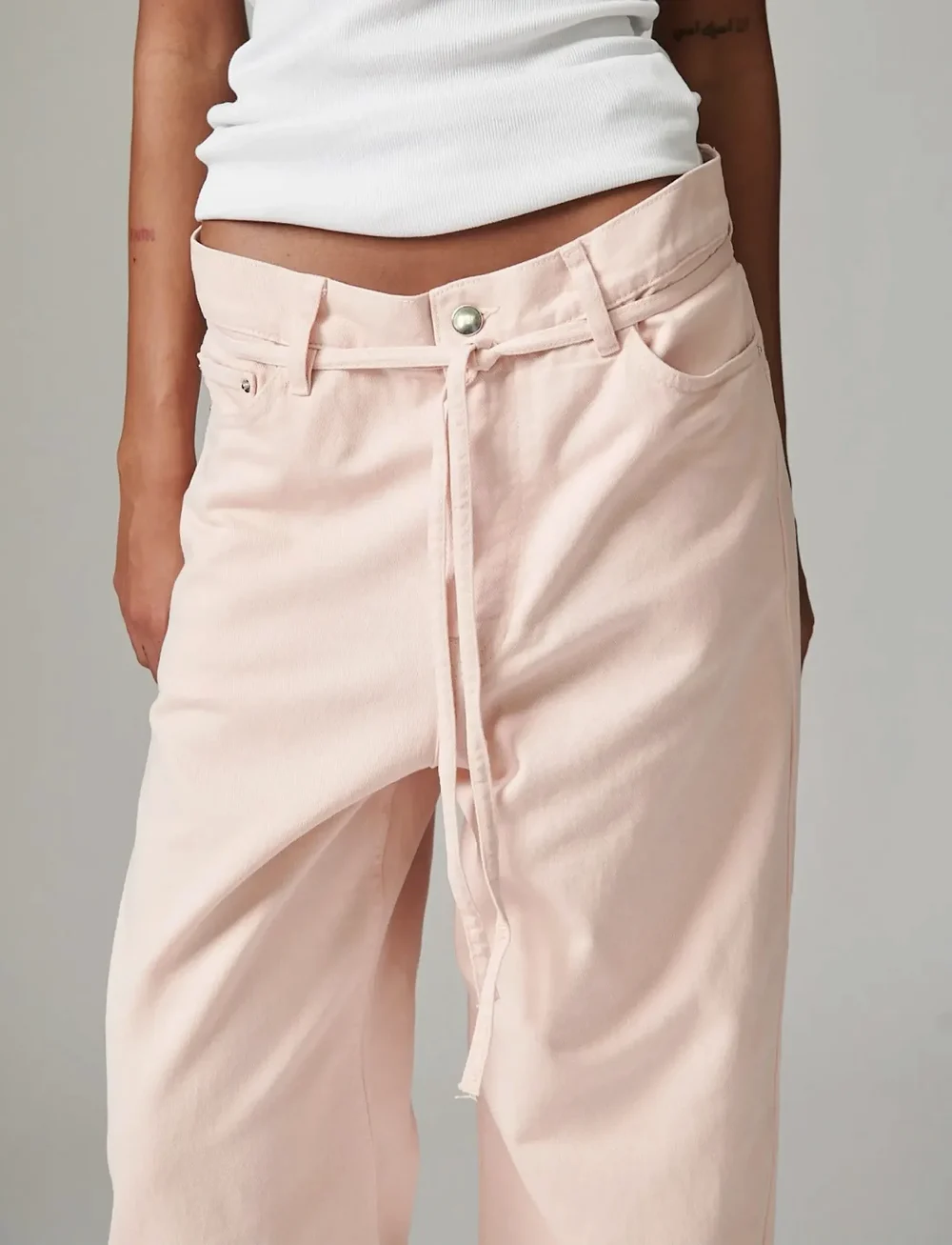 Day Birger et Mikkelsen - Elijah - Dusty Rose Denim - laia säärega teksad - pink-a-boo - 5