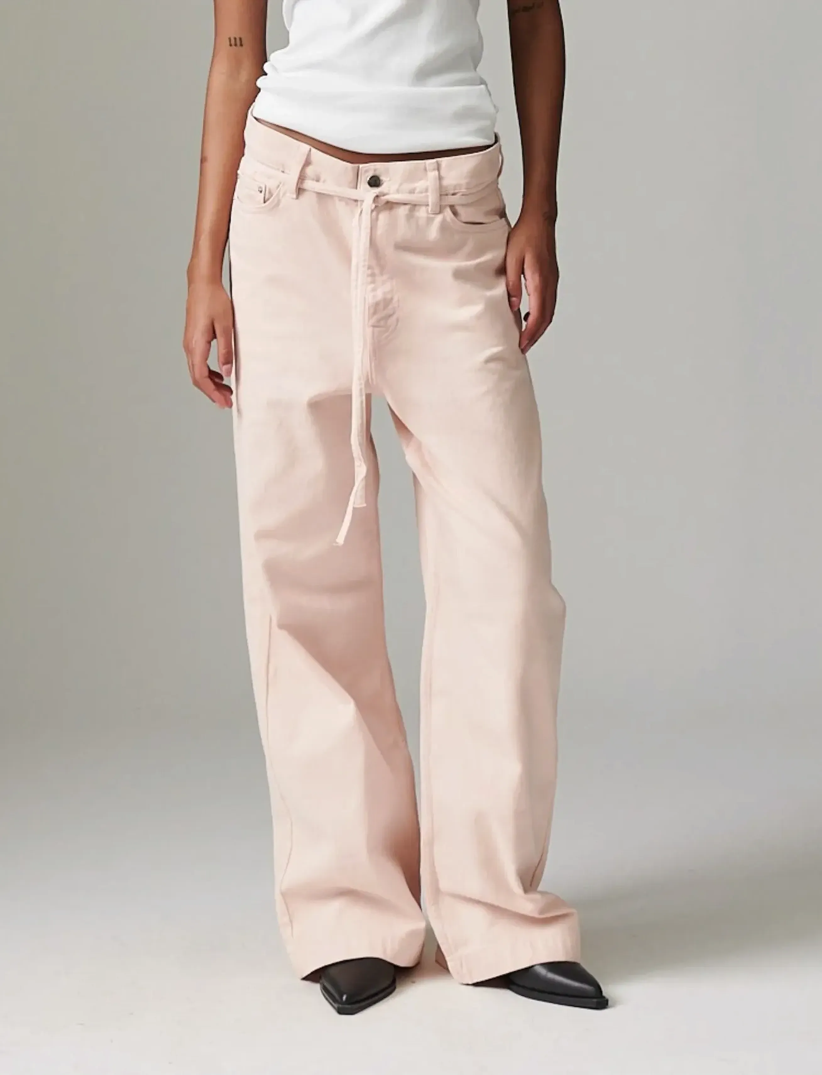 Day Birger et Mikkelsen Elijah - Dusty Rose Denim - Tøj - PINK-A-BOO / pink/rose