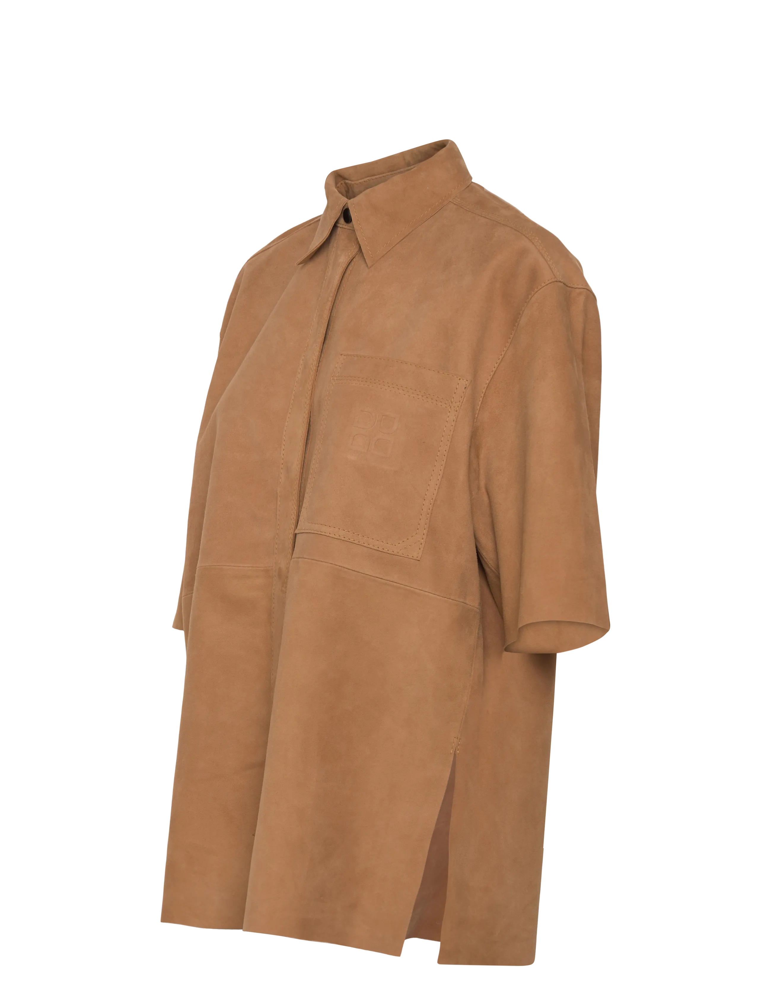Day Birger et Mikkelsen - Aladdin - Light Suede - kurzärmlige hemden - rubber - 3