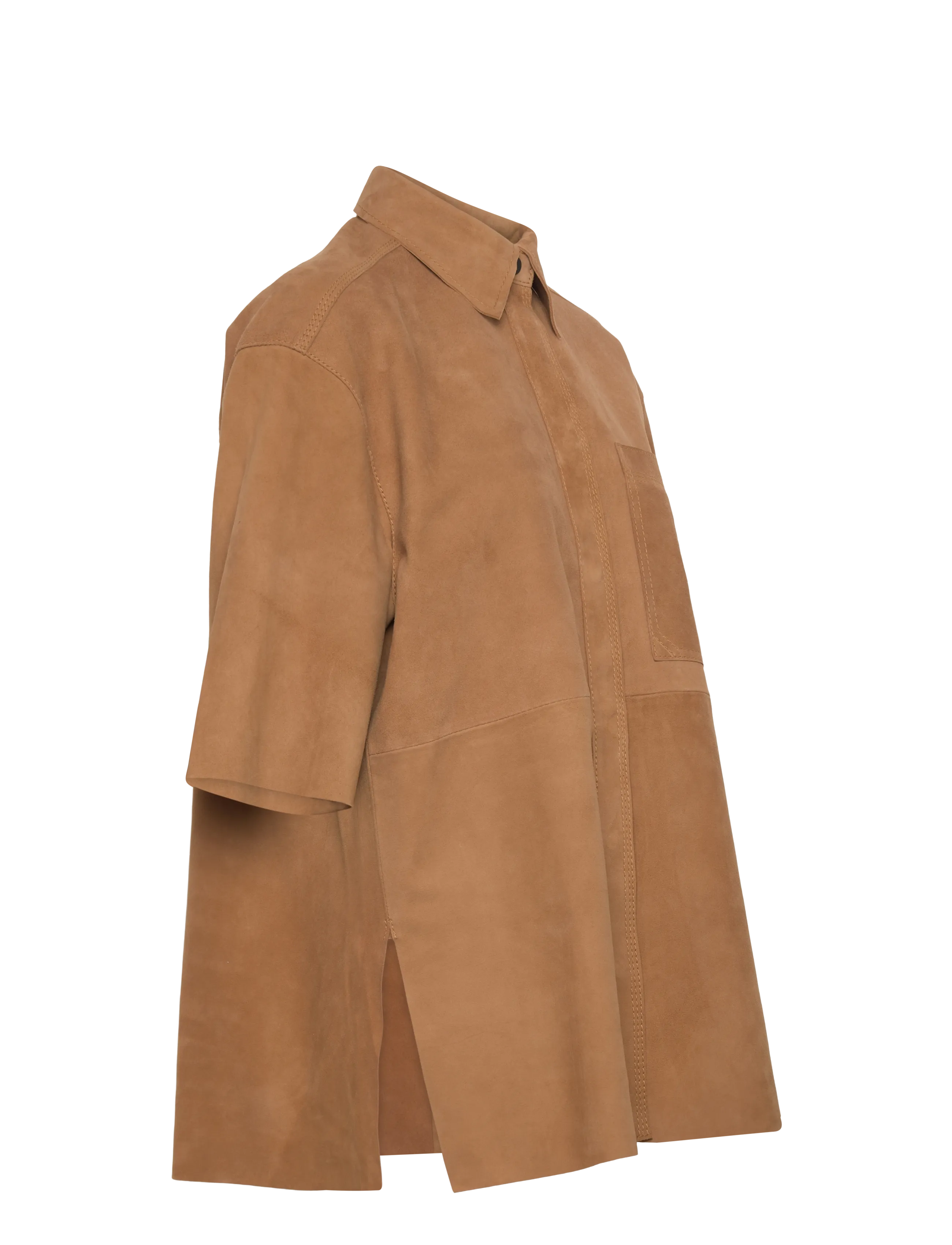 Day Birger et Mikkelsen - Aladdin - Light Suede - kurzärmlige hemden - rubber - 4
