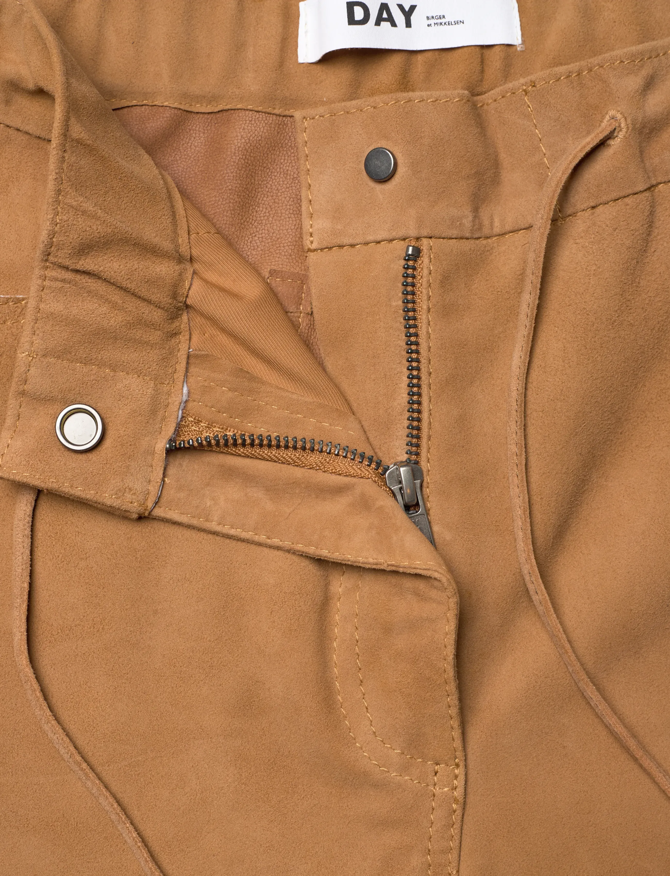 Day Birger et Mikkelsen - Ciel - Light Suede - hosen mit weitem bein - rubber - 4