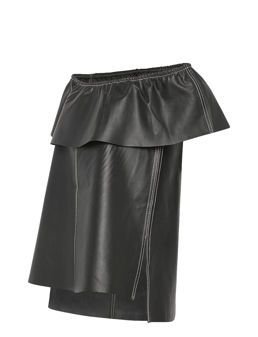 Day Birger et Mikkelsen - Lira - Soft Lamb Leather - varrukateta alussärgid - black - 3