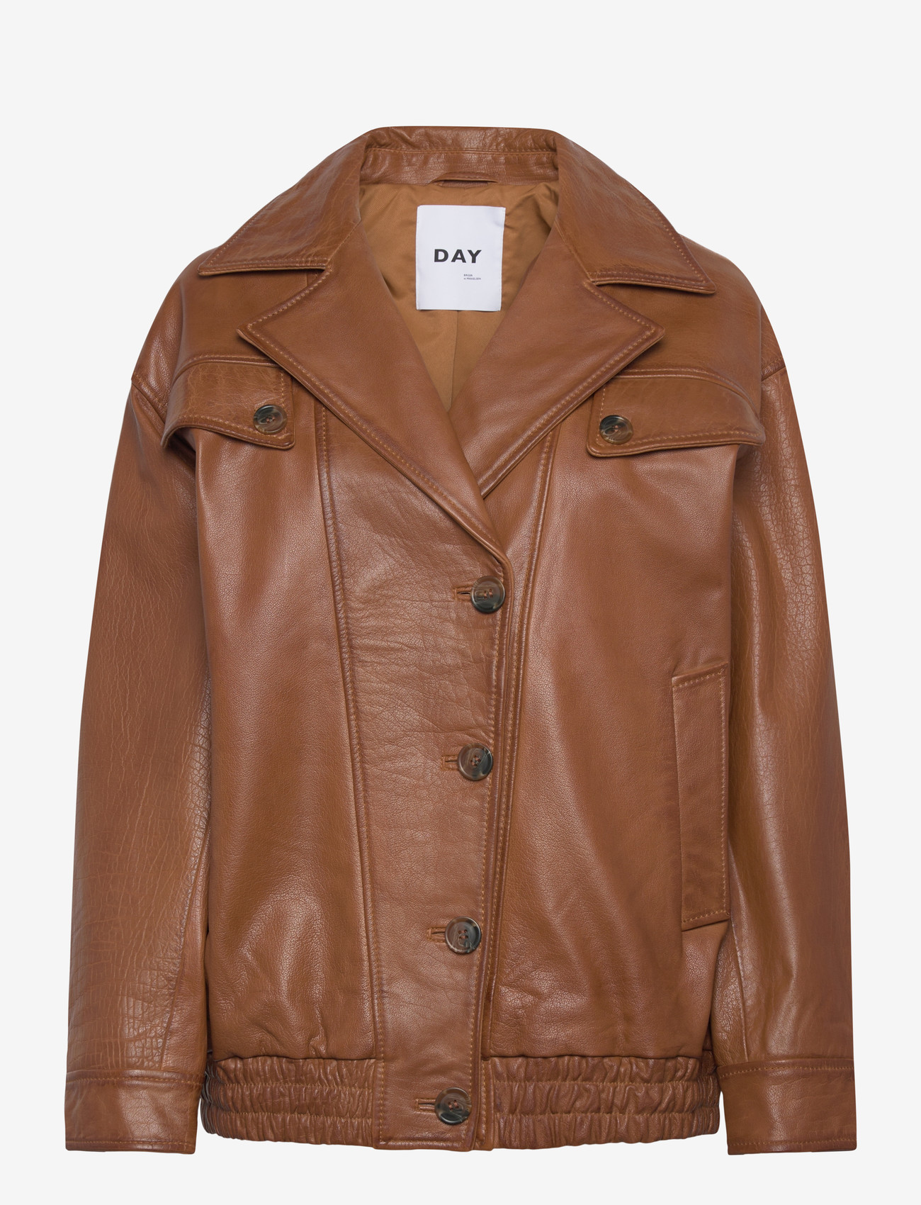 Day Birger et Mikkelsen - Mette - Leather - frühlingsjacken - rubber - 1