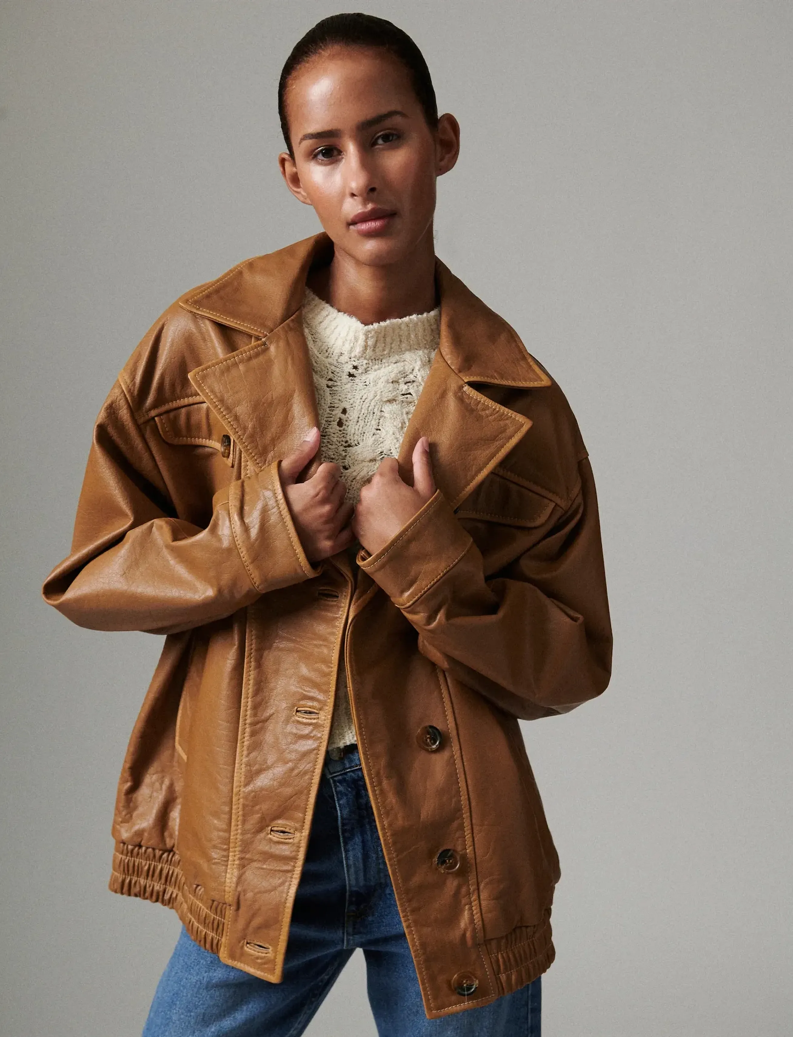 Day Birger et Mikkelsen Mette - Leather - Kläder - RUBBER / brown