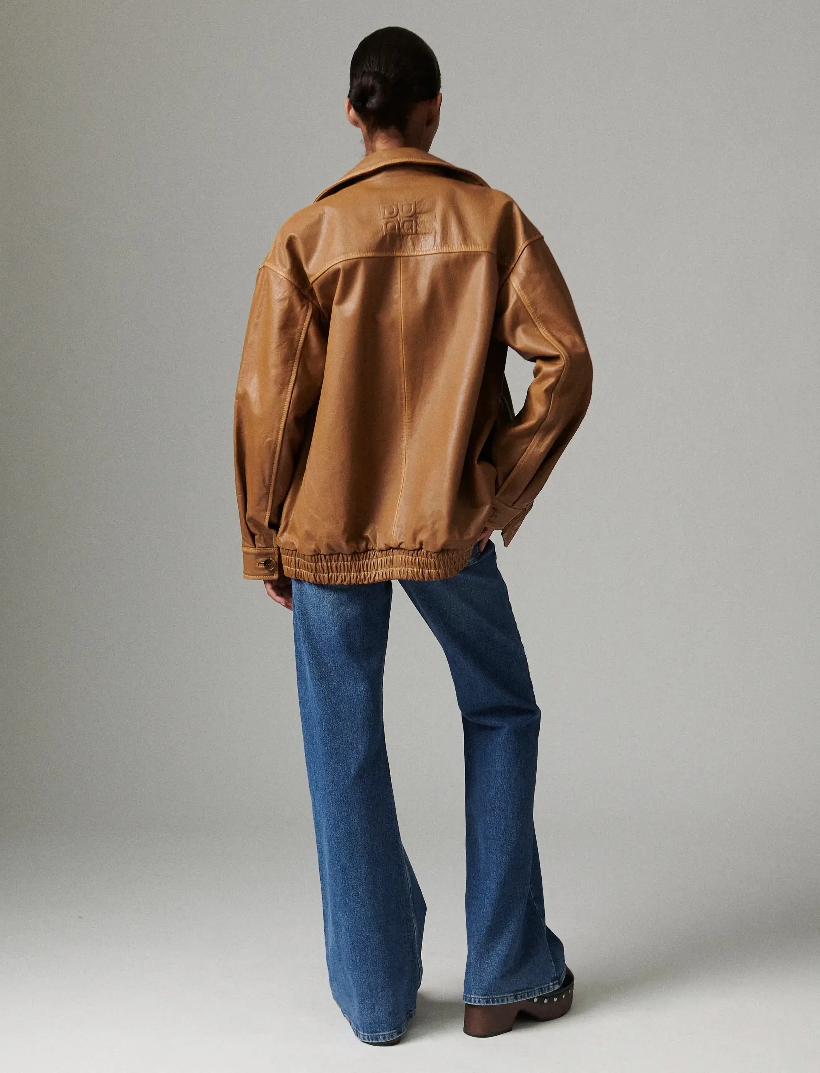 Day Birger et Mikkelsen - Mette - Leather - lederjacken - rubber - 5