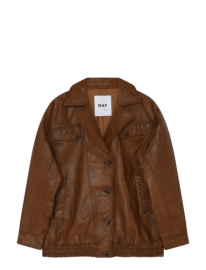 Day Birger et Mikkelsen - Mette - Leather - frühlingsjacken - rubber - 3