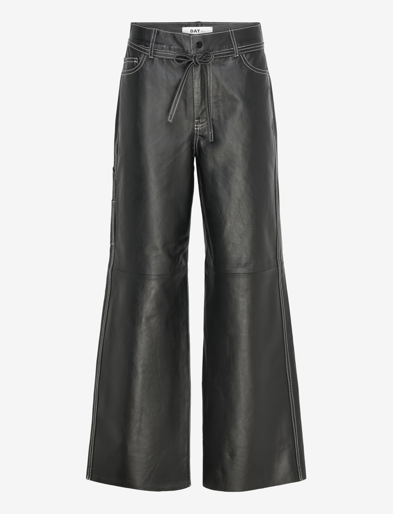 Day Birger et Mikkelsen - Yanna - Soft Lamb Leather - læderbukser - black - 2