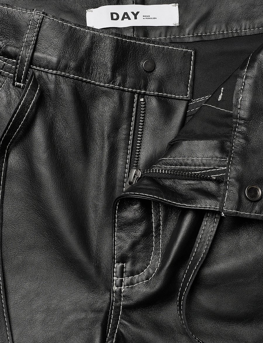 Day Birger et Mikkelsen - Yanna - Soft Lamb Leather - lederhosen - black - 5
