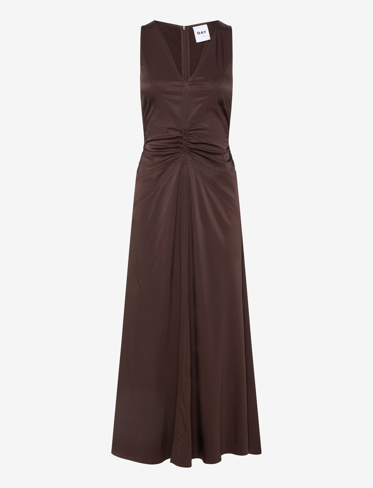 Day Birger et Mikkelsen - Mino -Viscose Stretch - maxiklänningar - coffee bean - 0