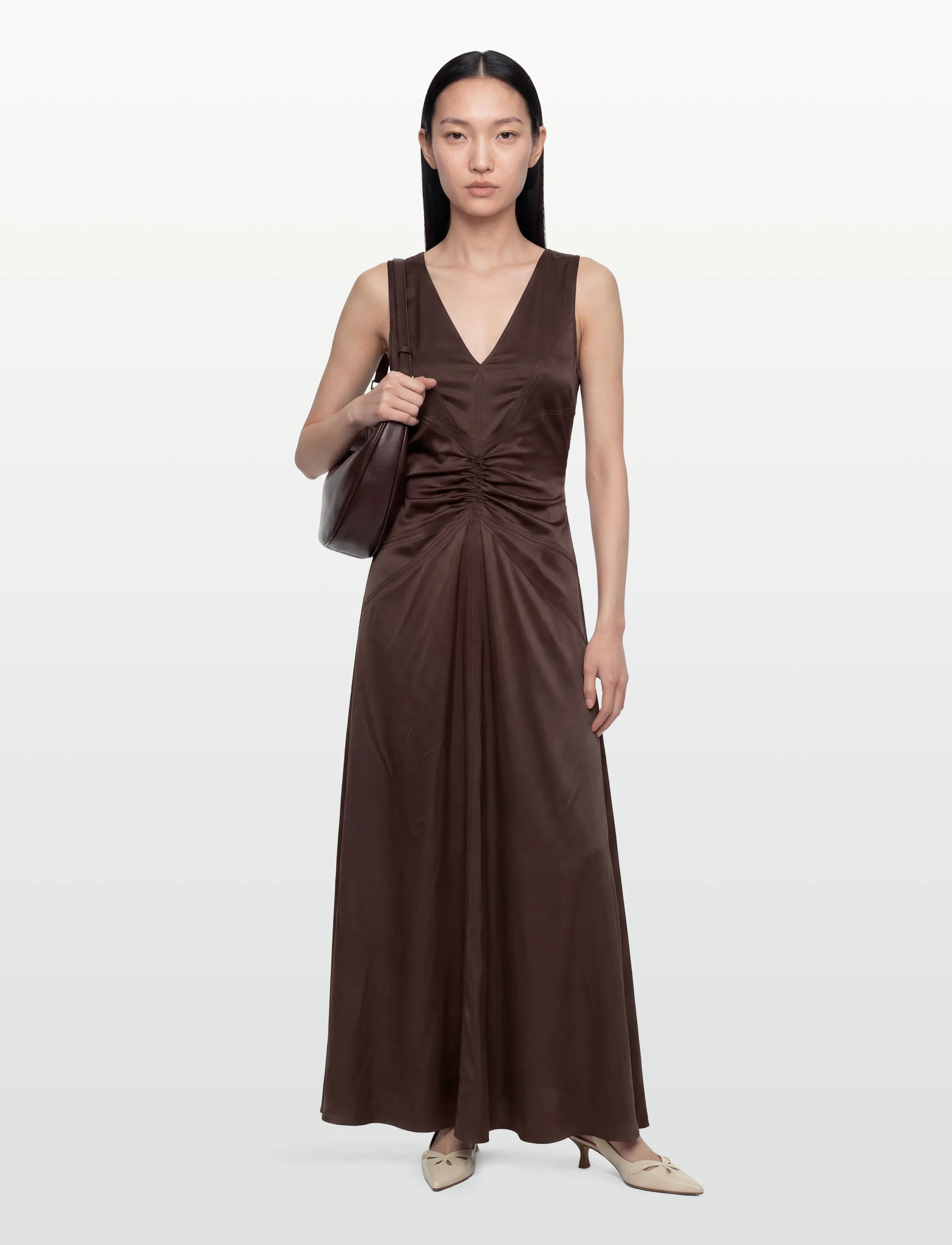 Day Birger et Mikkelsen Mino -Viscose Stretch - Tøj - COFFEE BEAN / brown